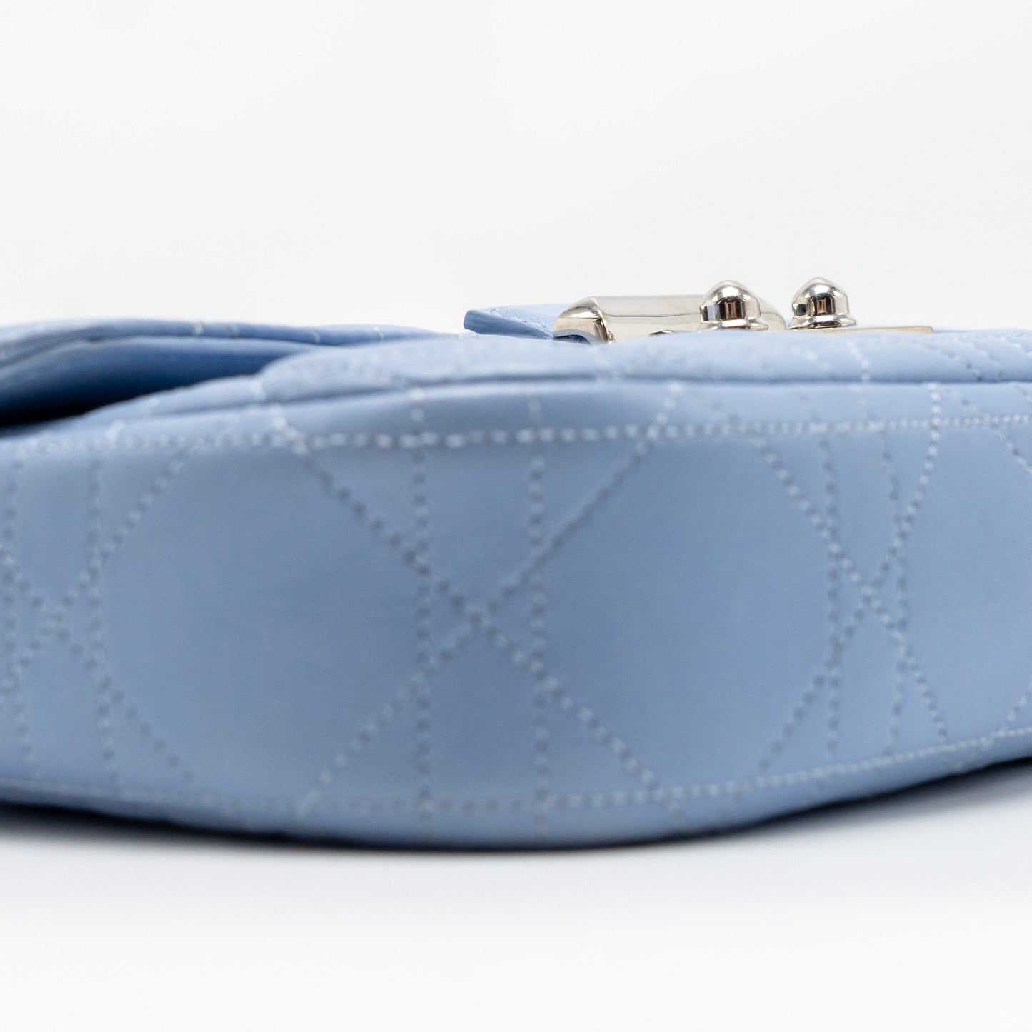 Dior Miss Dior Crossbody Bag Lambskin Light Blue SHW