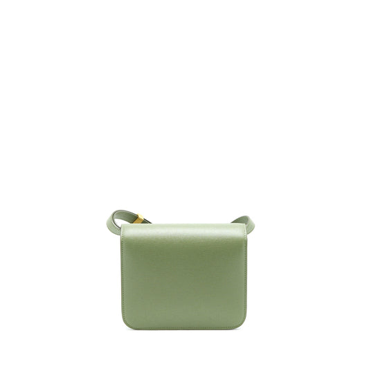 Celine Teen Box Calfskin Green GHW