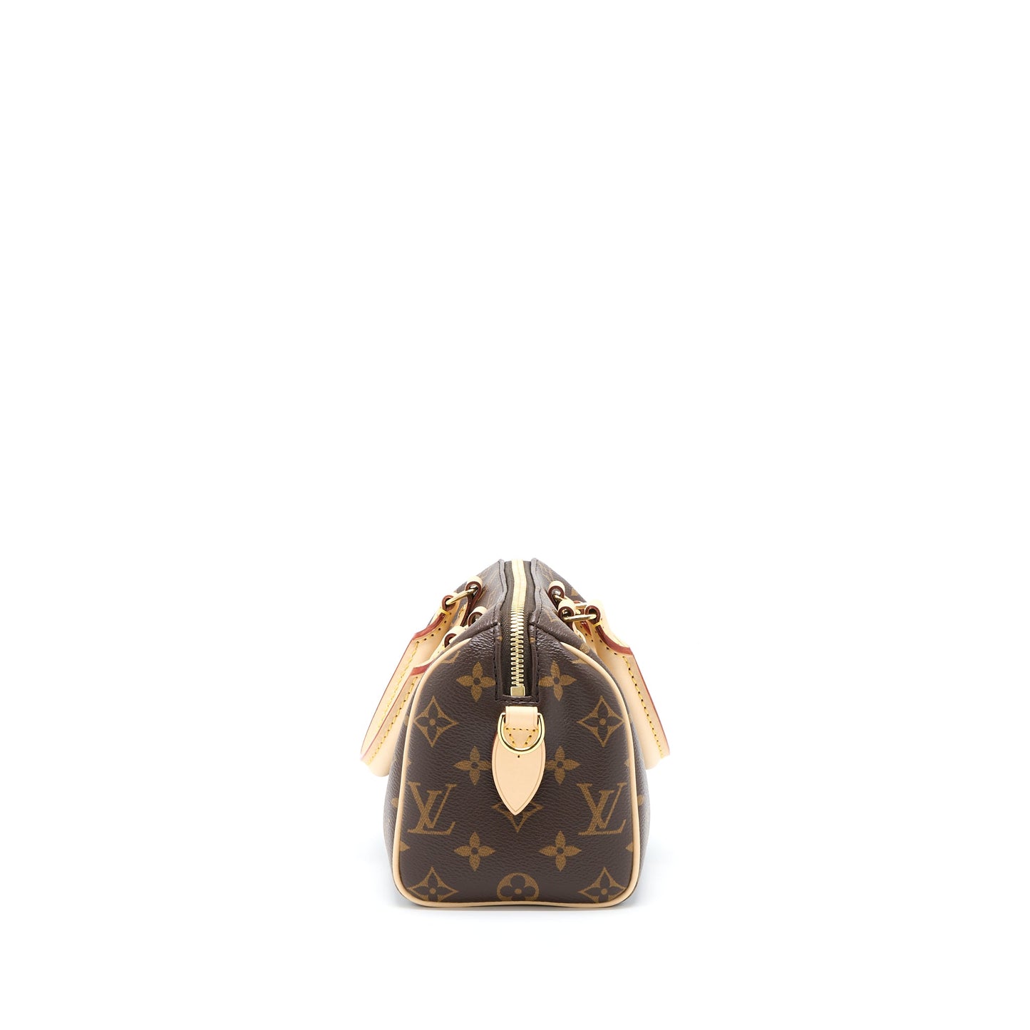 Louis Vuitton Speedy Bandouliere 20 Monogram Canvas With Fuchsia Strap GHW