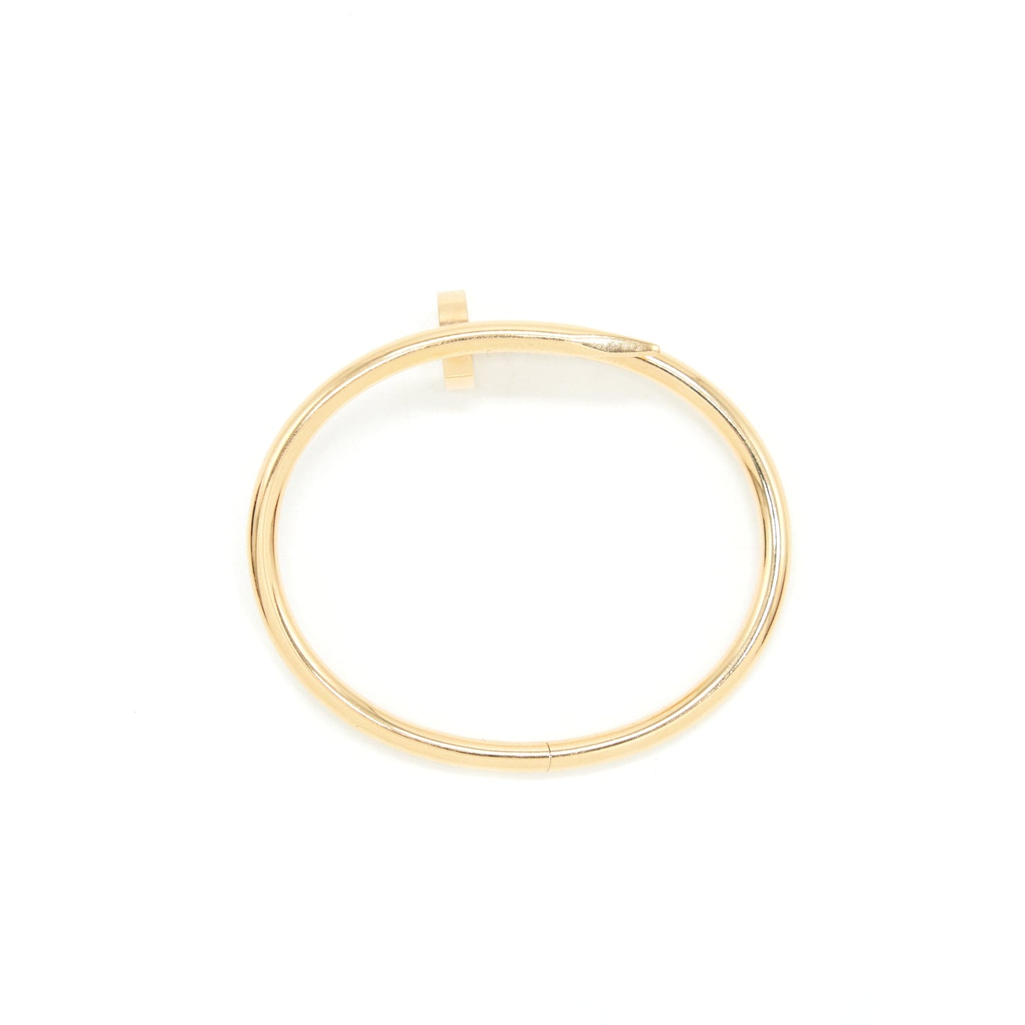 CARTIER Size 15 Juste Un Clou 18k Rose Gold Bracelet