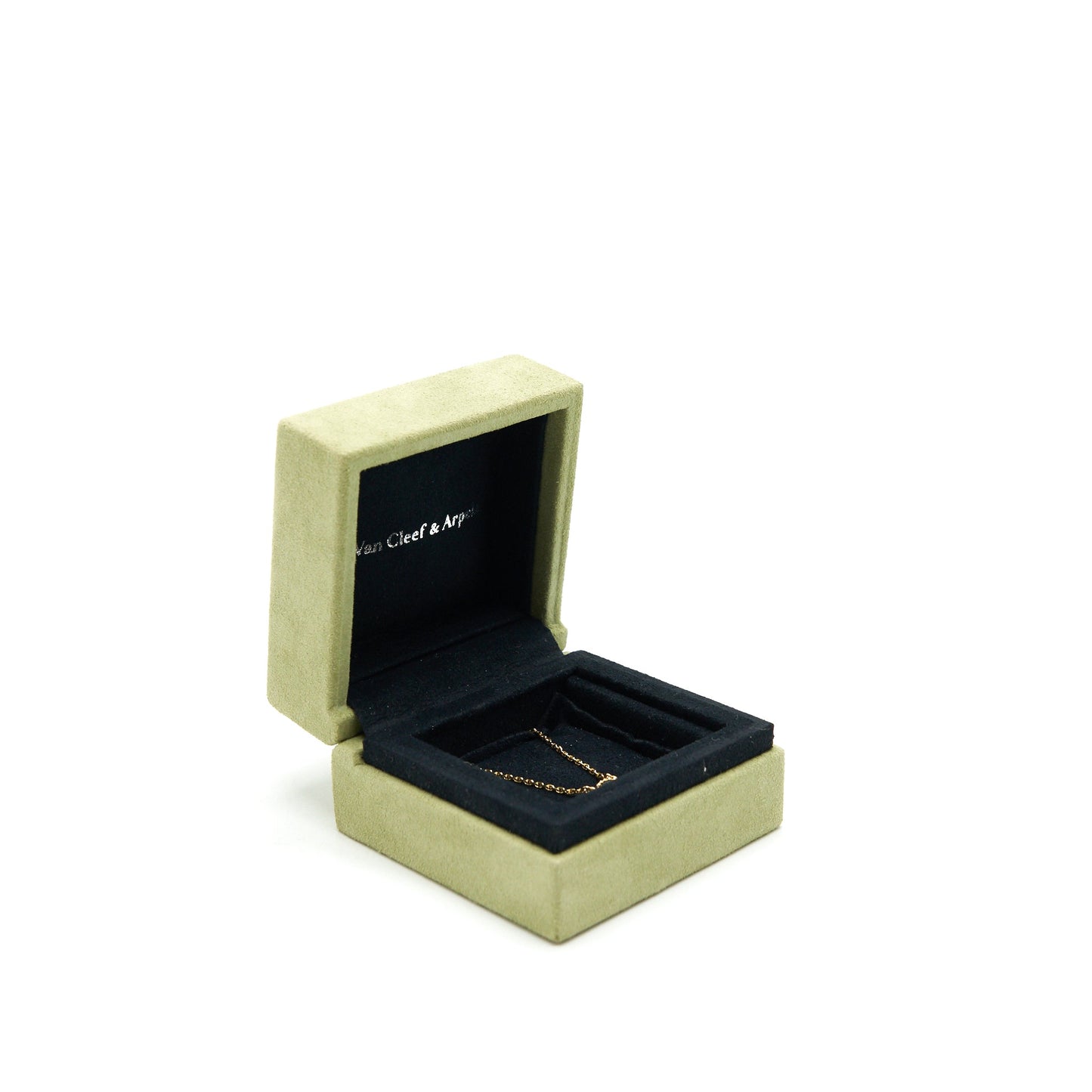 VAN CLEEF & ARPELS VINTAGE ALHAMBRA PENDANT ONYX AND YELLOW GOLD