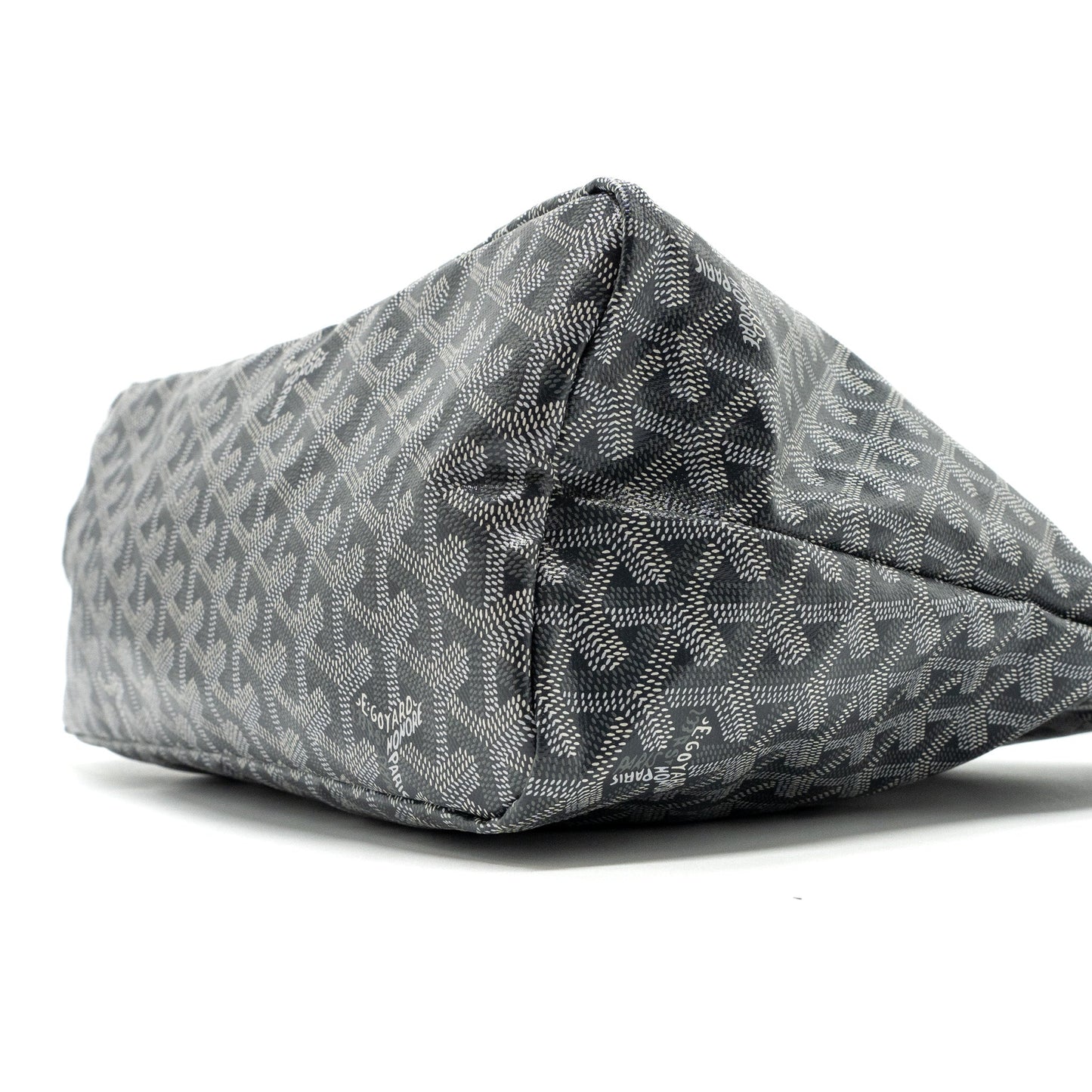 Goyard Boheme Hobo Pm Goyardine Canvas Gris SHW