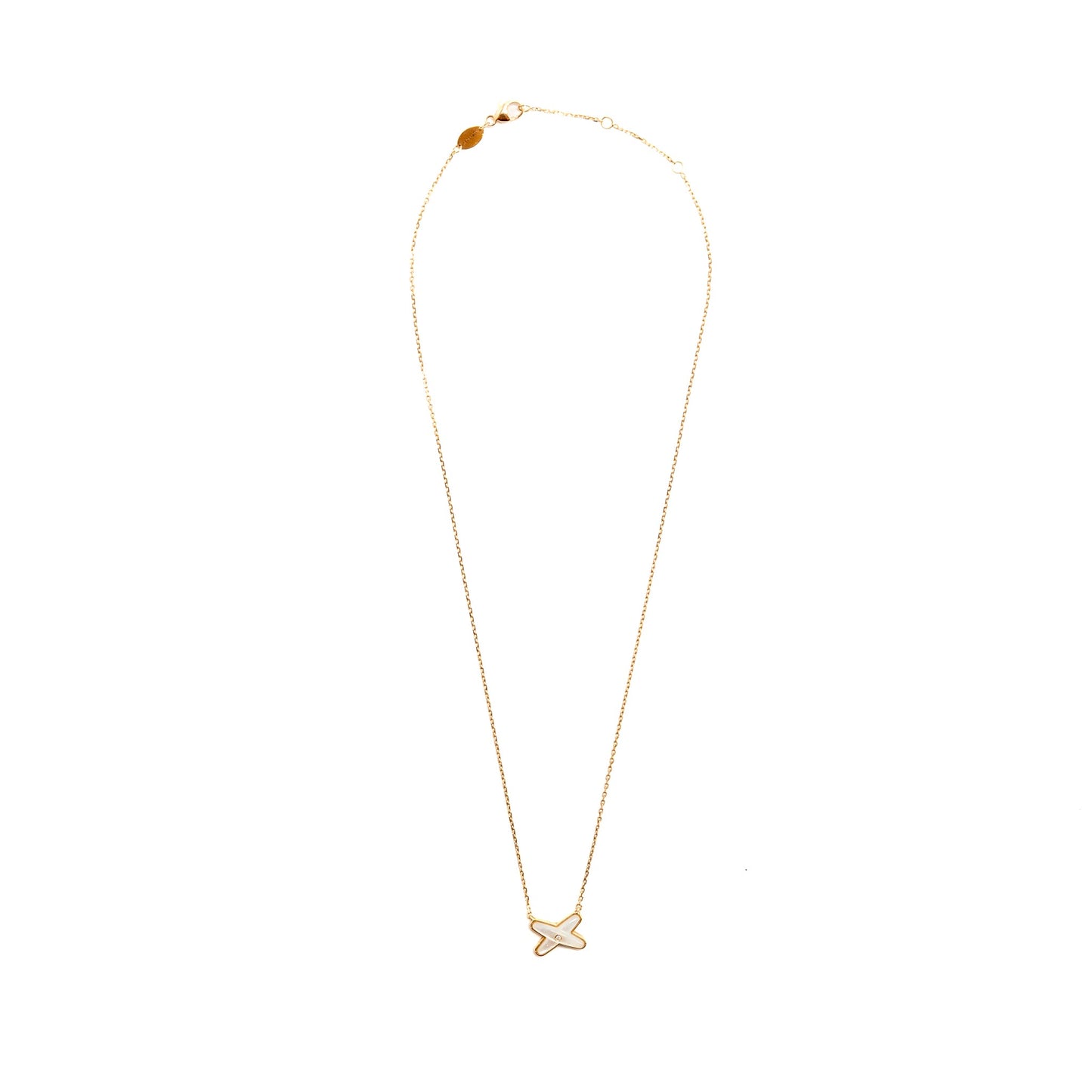 Chaumet Jeux De Liens Pendant Rose Gold, Mother-of-Pearl, Diamond