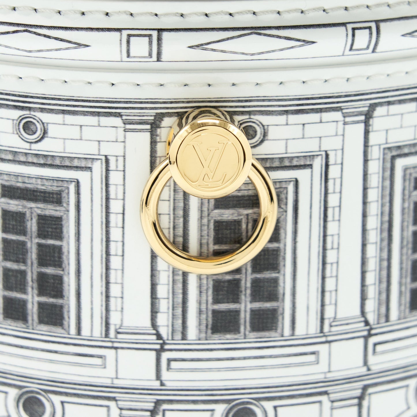 Louis Vuitton Cannes Vase Architettura Patent Multicolour GHW