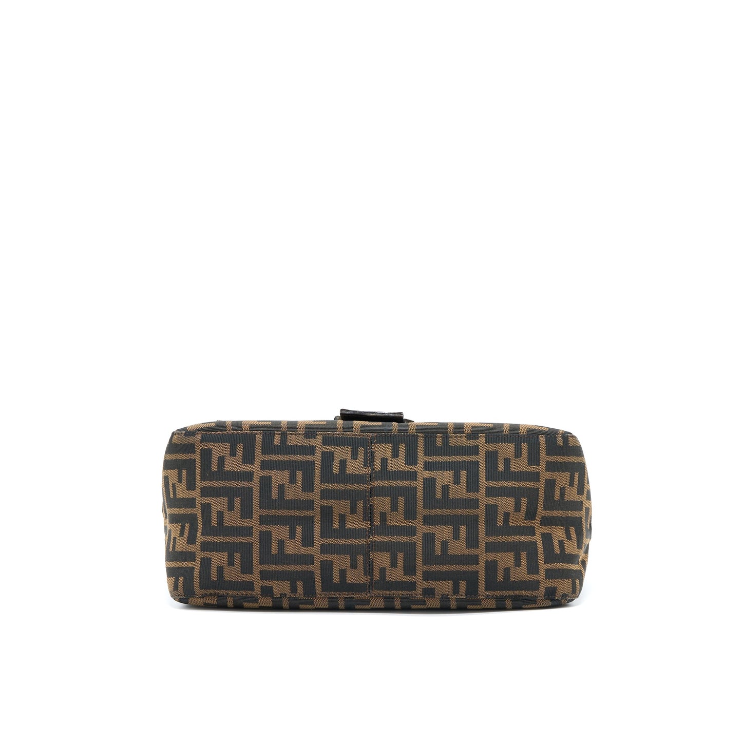 Fendi Vintage Baguette Bag FF Jacquard Fabric SHW