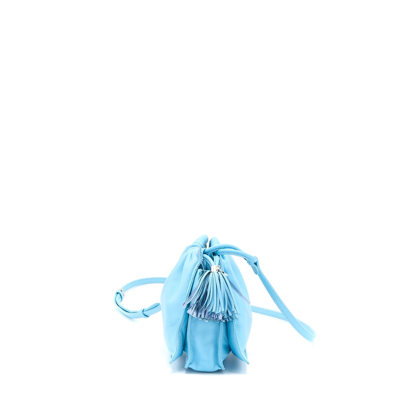 Loewe Mini Flamenco Nappa Blue SHW