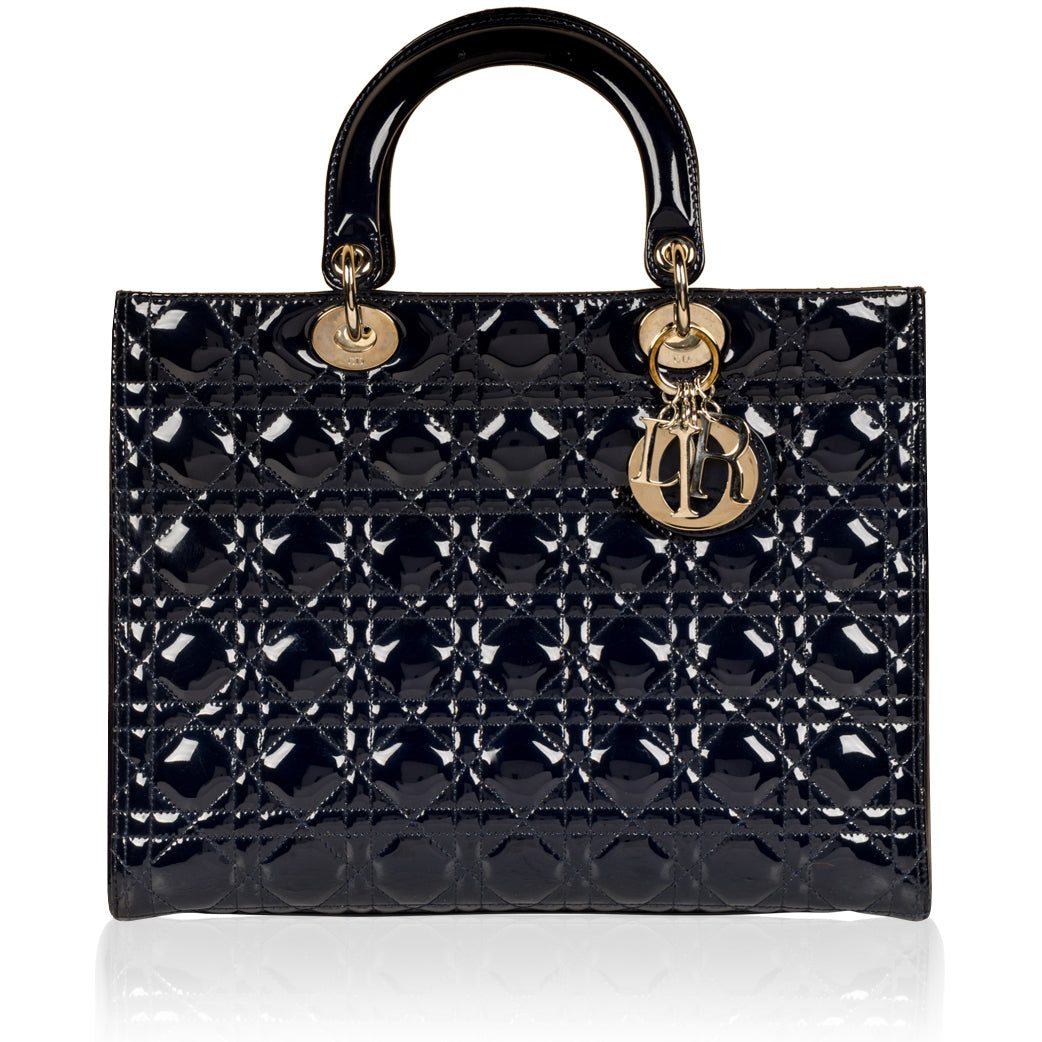Luxury Dior Lady Luxury Dior - Large - Patent