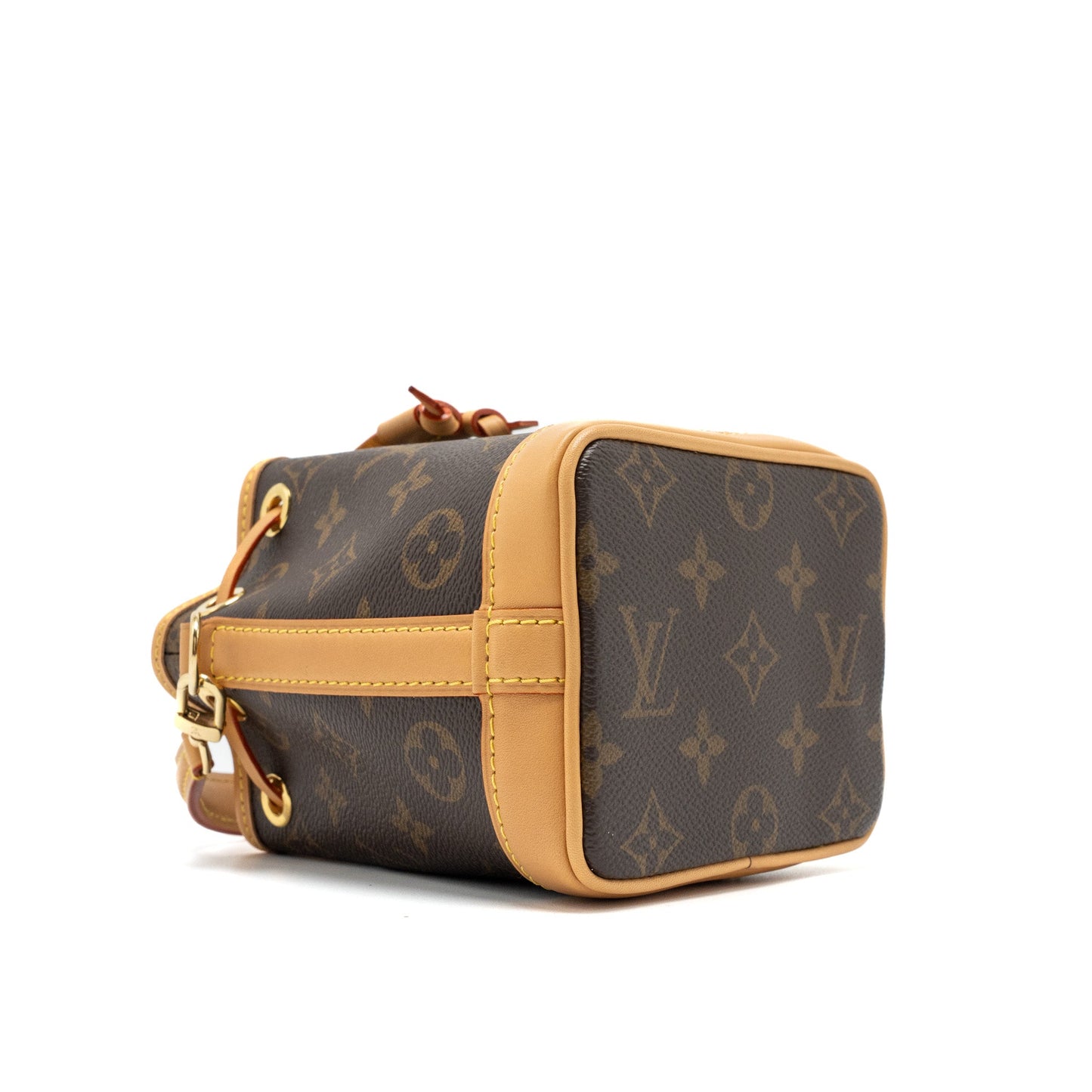 Louis Vuitton Nano Noe Monogram Canvas GHW (New Version)