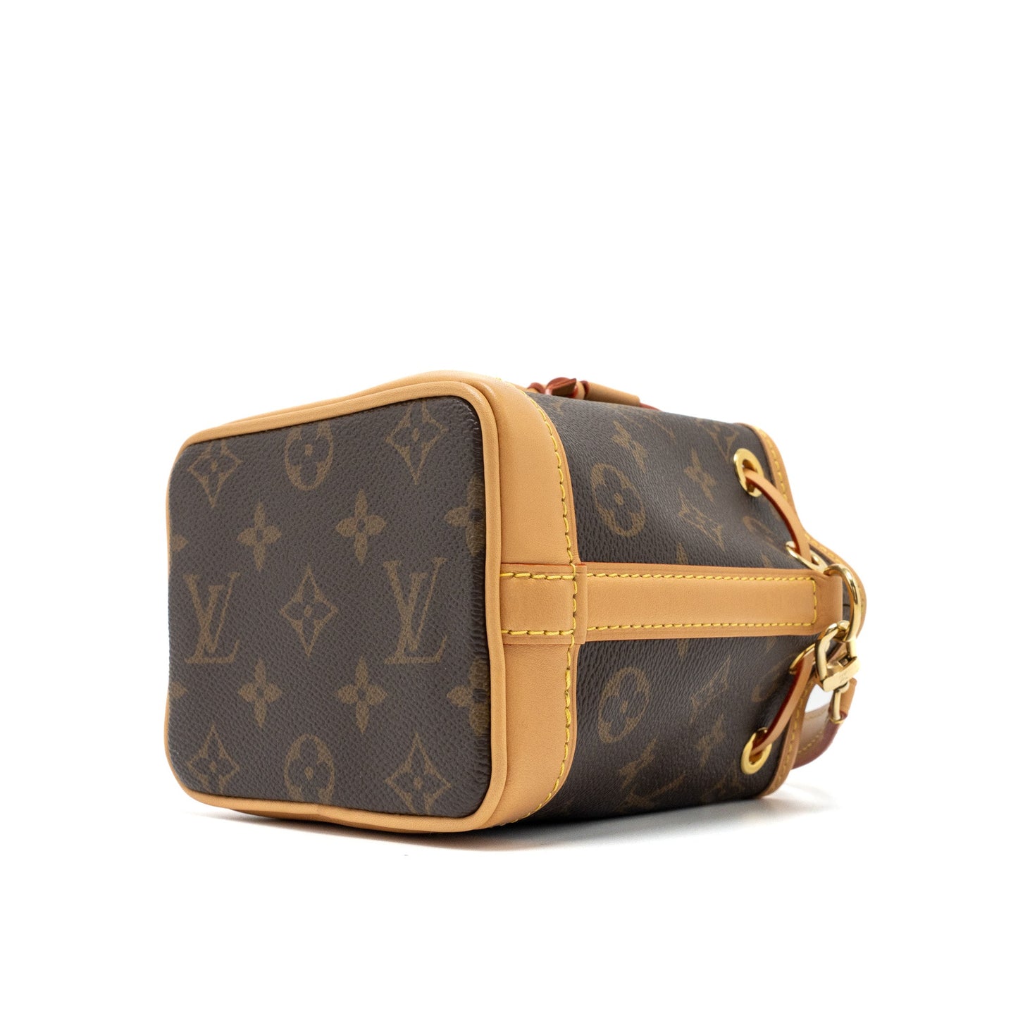 Louis Vuitton Nano Noe Monogram Canvas GHW (New Version)