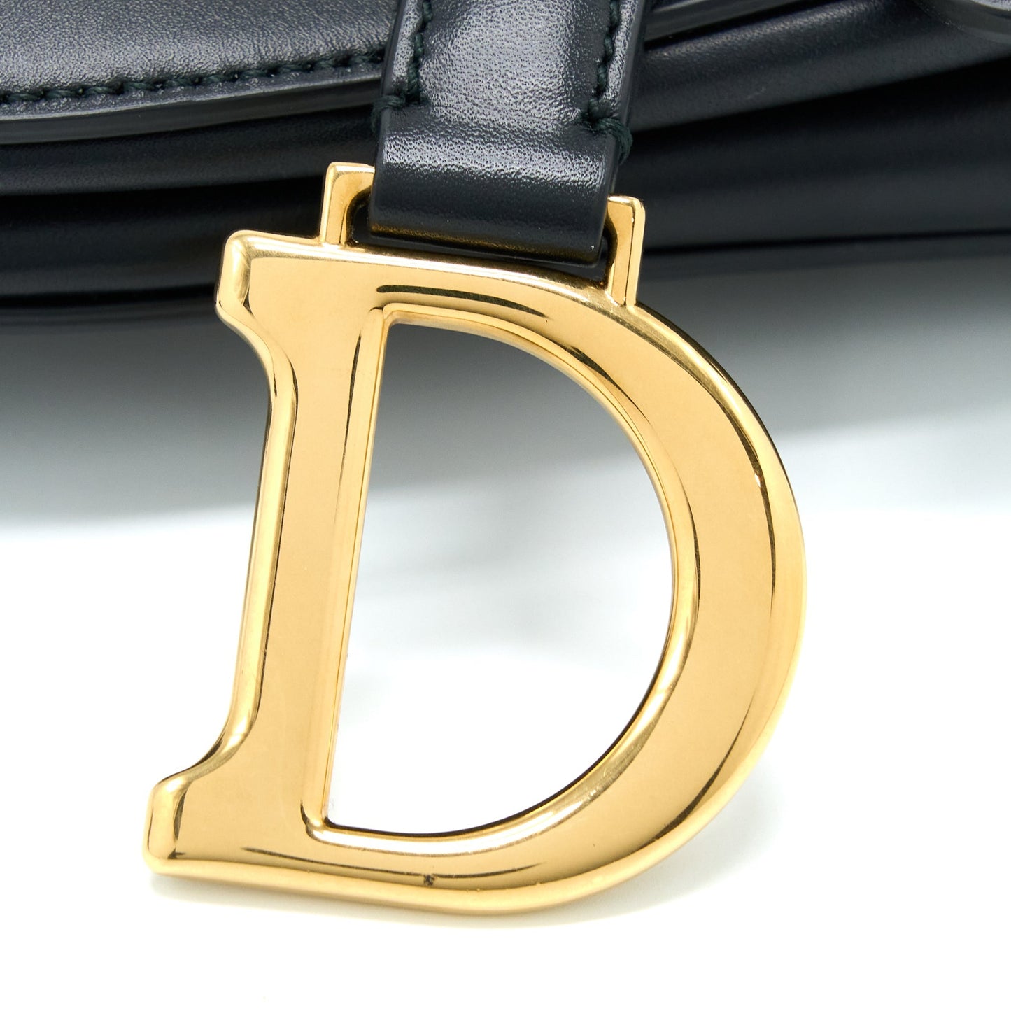 Luxury Dior Mini Saddle Bag Calfskin Black GHW