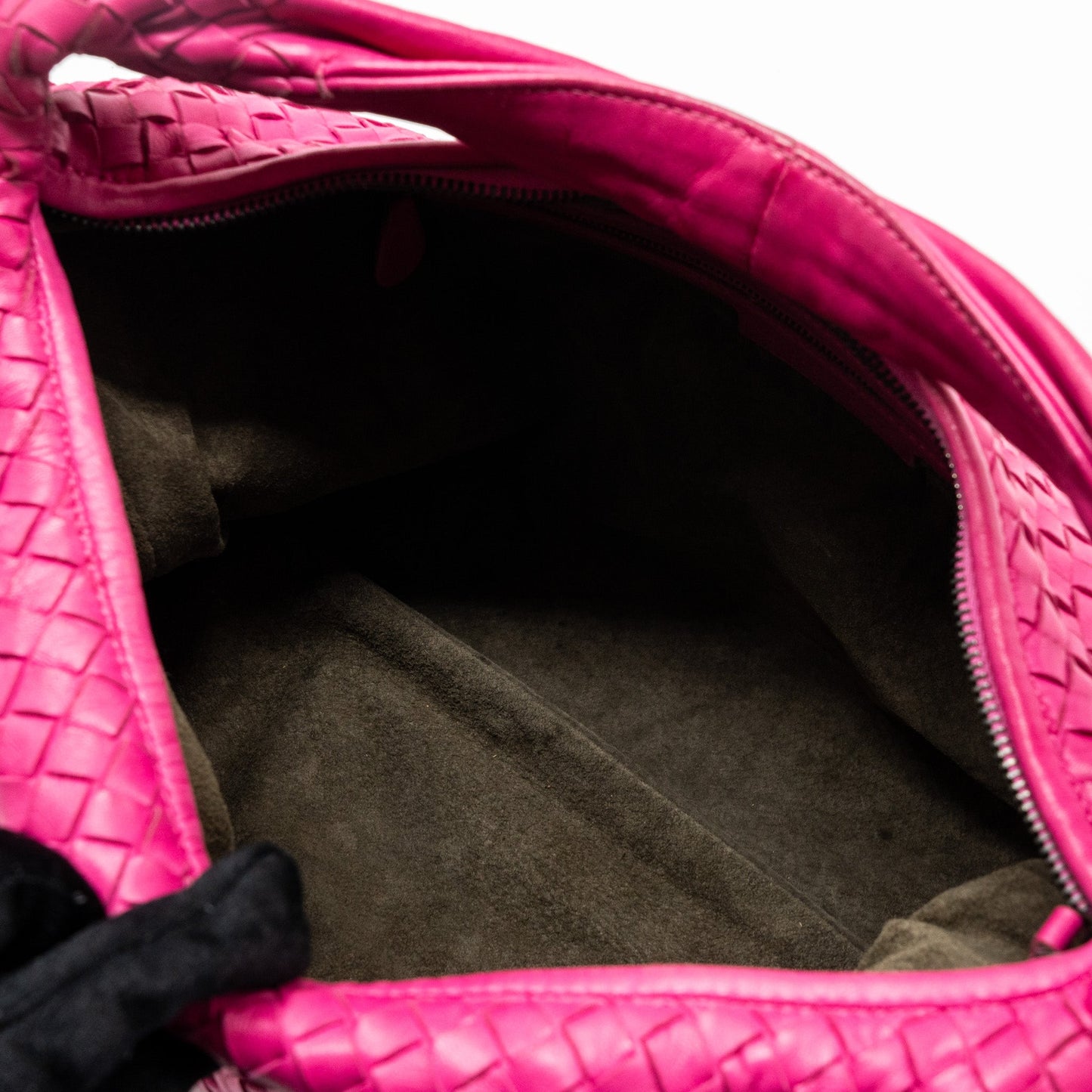 Bottega veneta intrecciato large shoulder bag Nappa pink SHW