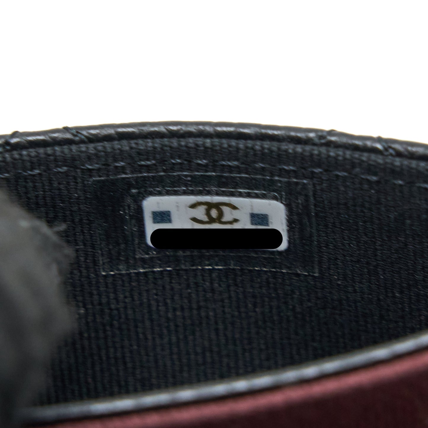 Chanel Classic Quilted Flap Card Holder Caviar Black GHW (Microchip)