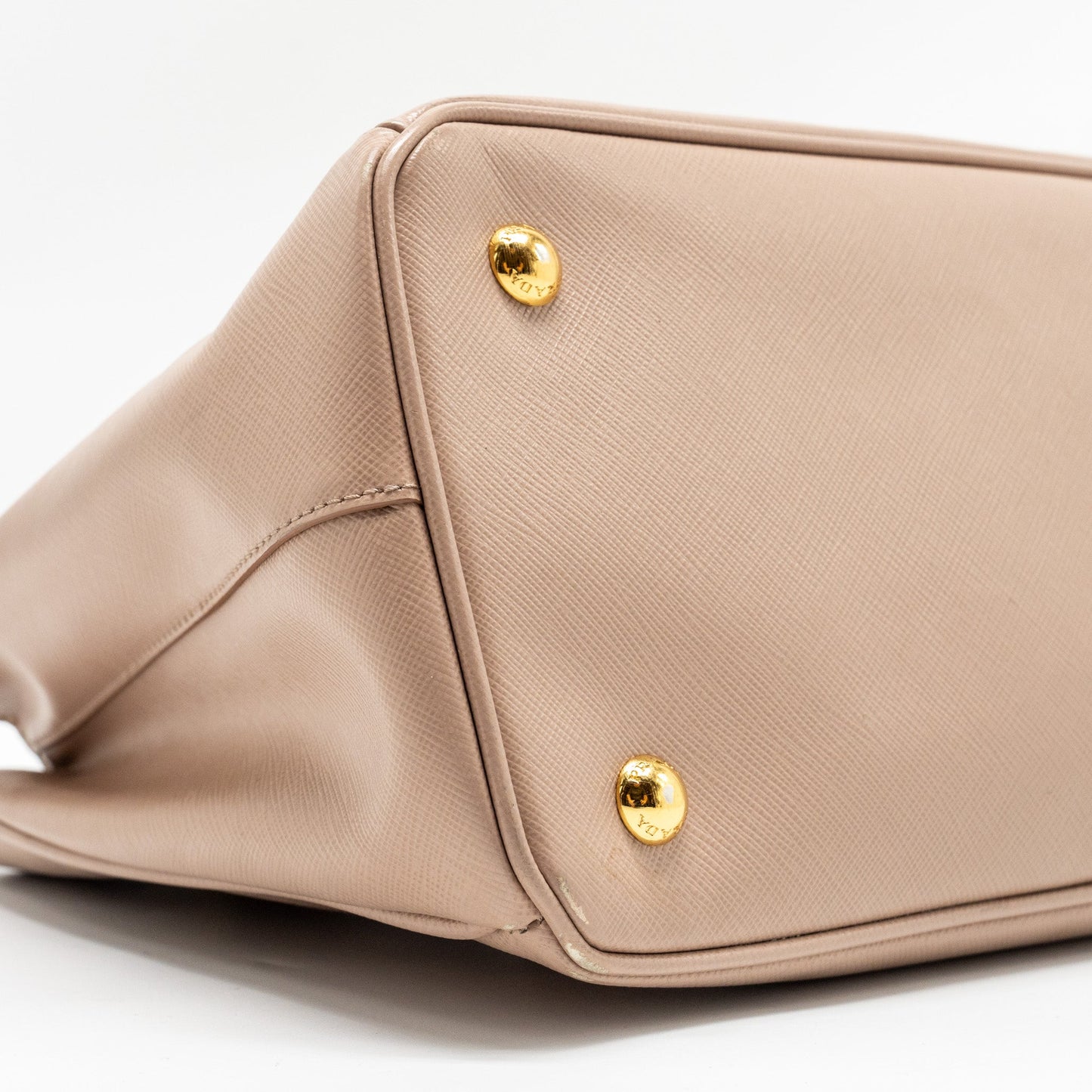 Prada Saffiano Tote Bag Calfskin Powder Pink GHW