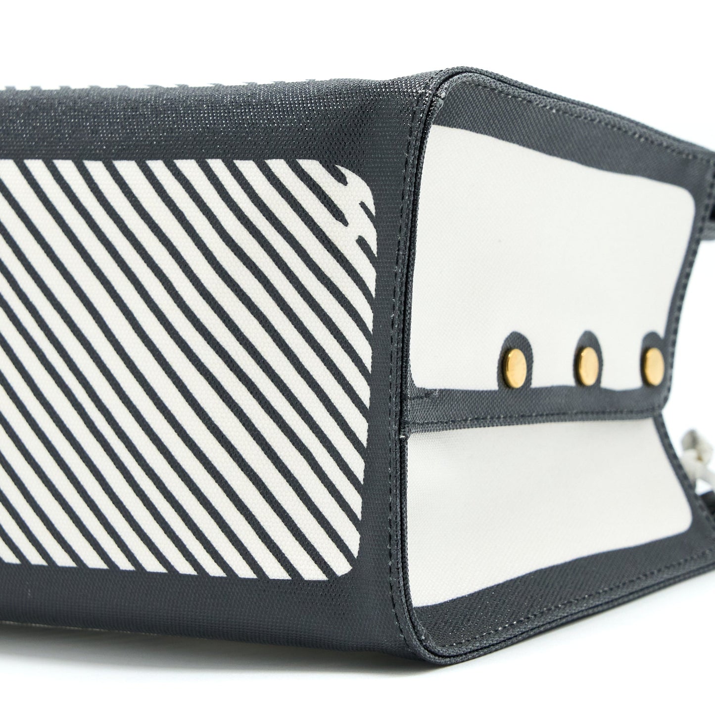 Fendi x Vides Coated Canvas Peekaboo Defender Cover White Black