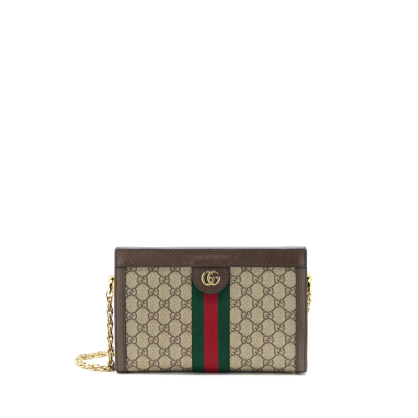 Gucci Ophidia Small Shoulder Bag GG Supreme Canvas/Leather GHW