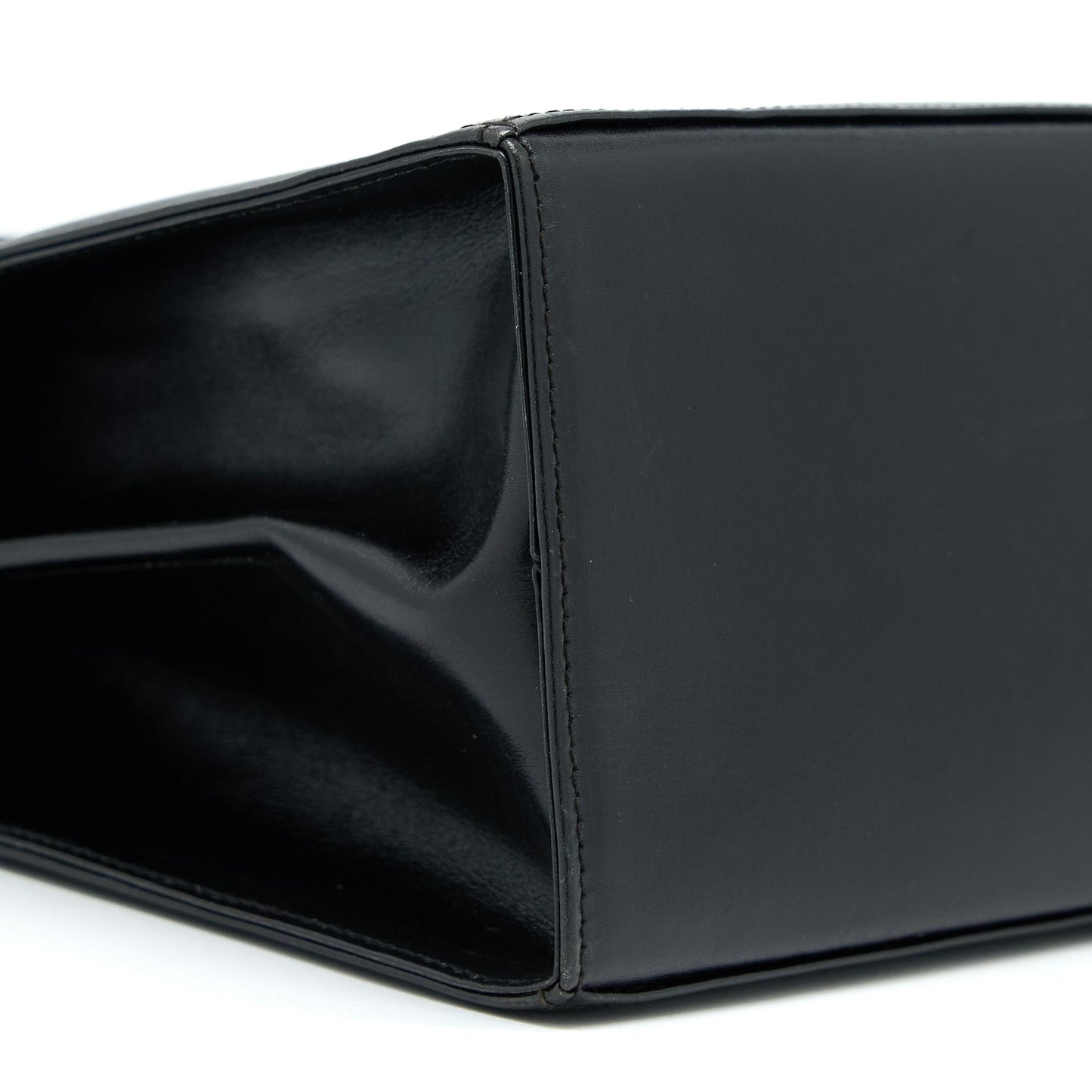 Ferragamo Vintage Gancinc Bag Black GHW