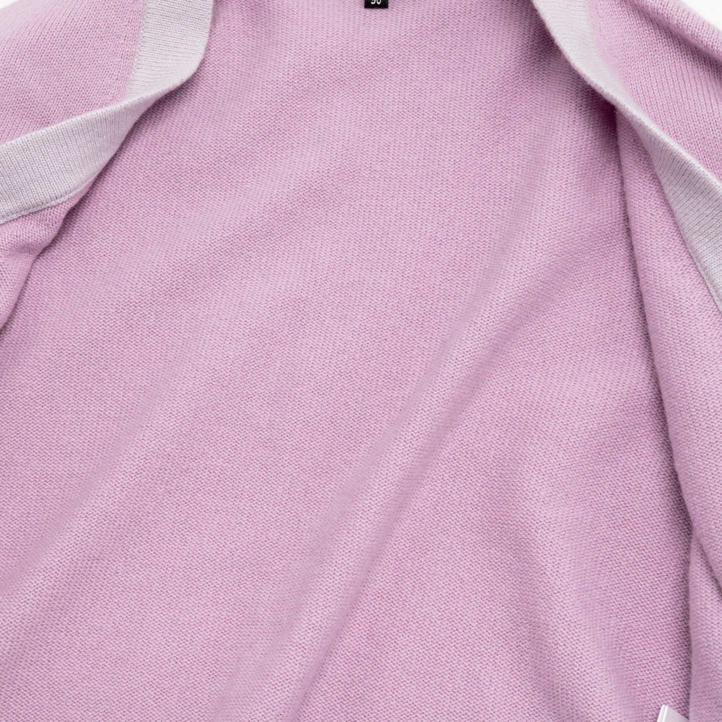 Chanel size 50 cardigan cashmere light purple