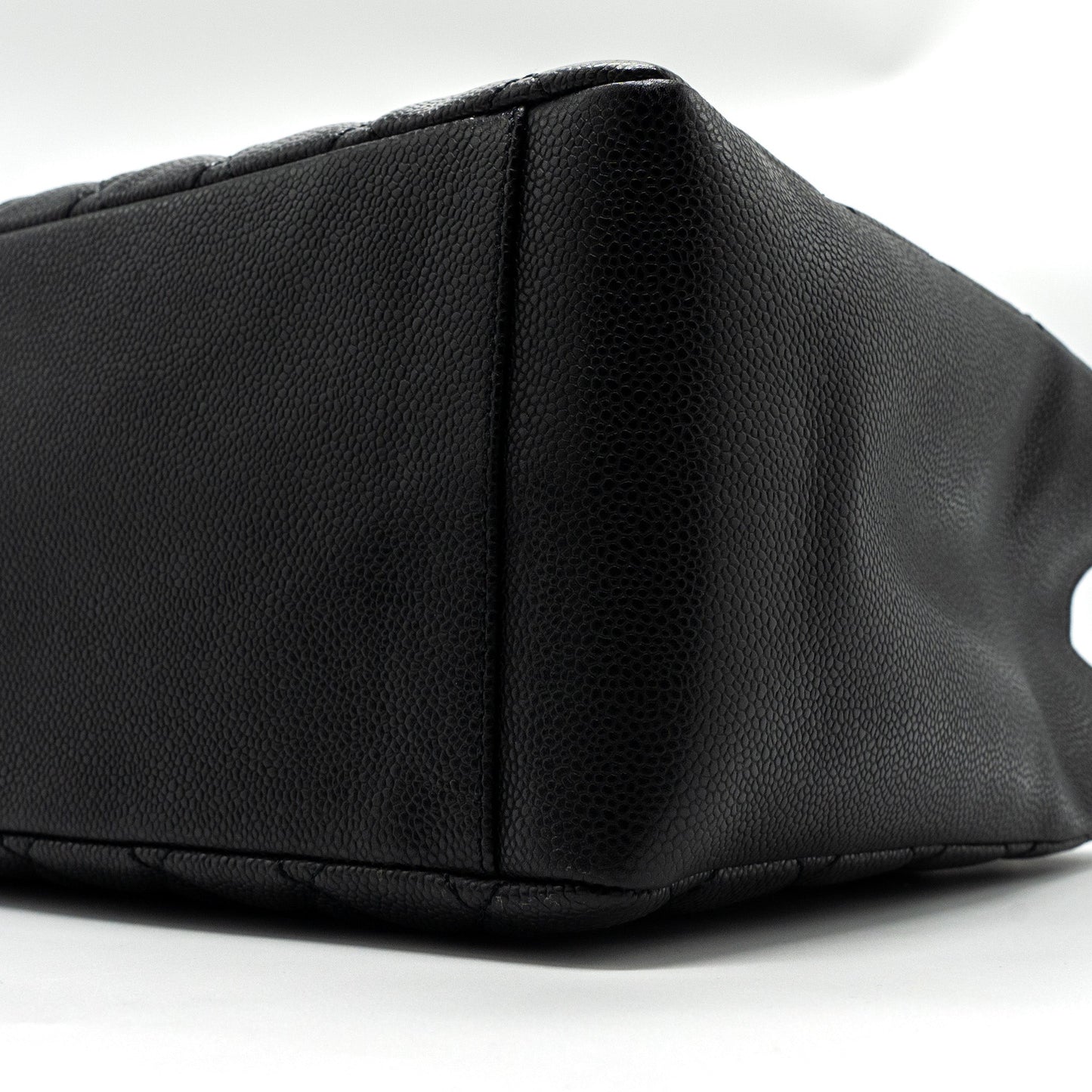 Chanel Grand Shopping Tote Caviar Black SHW