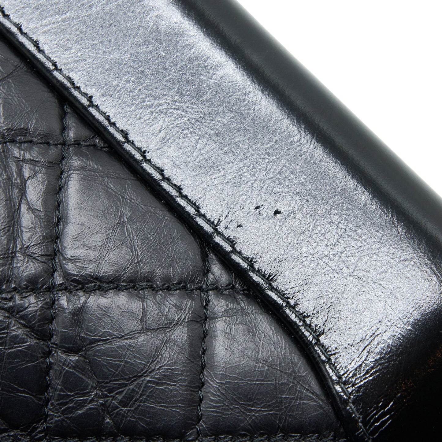Chanel Small Gabrielle Hobo Bag Aged Calfskin Black with Multicolor Hardware