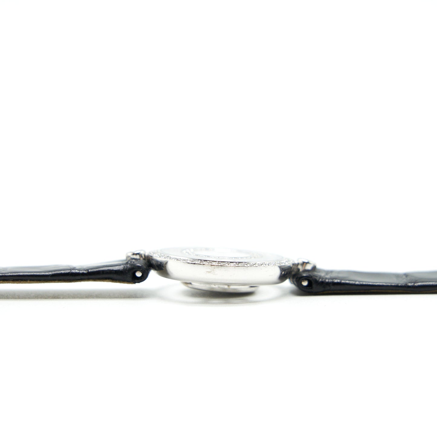 Chapord Happy Diamonds Ladies Watch 18K White Gold with Happy Diamonds
