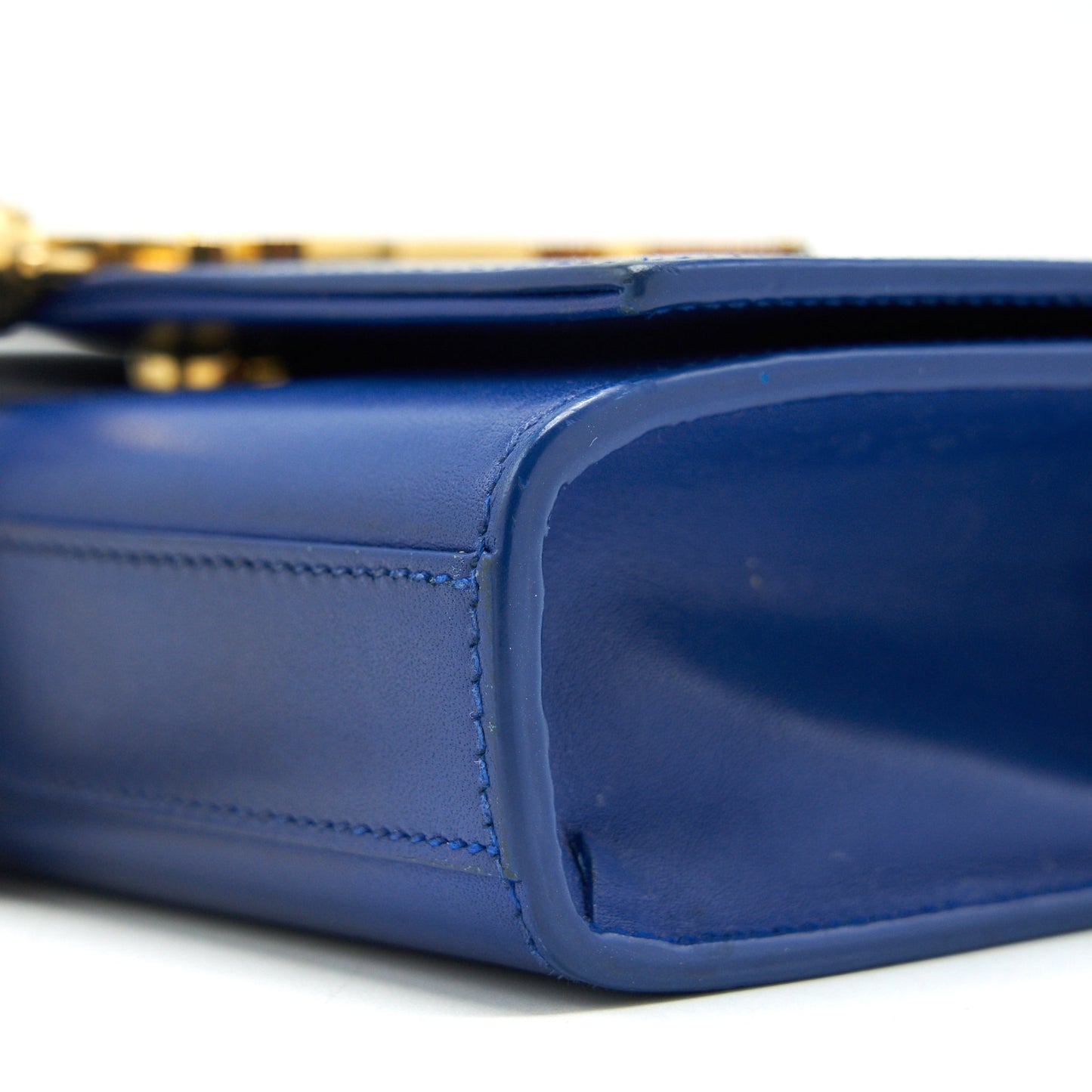 Saint Laurent/YSL mini kate bag Tassel electric Blue GHW