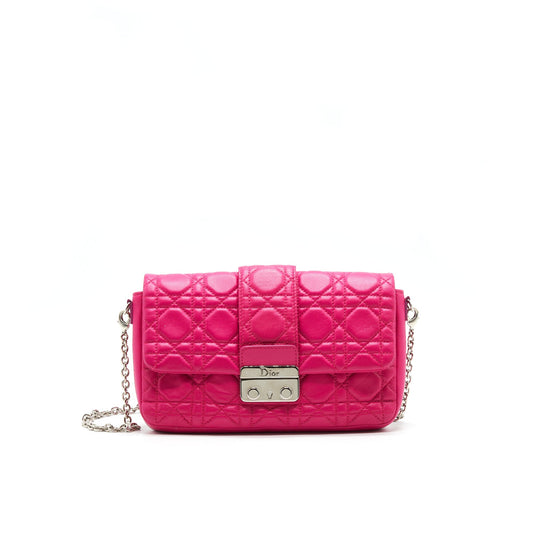 Luxury Dior Miss Luxury Dior Mini Crossbody Chain Bag Pink SHW