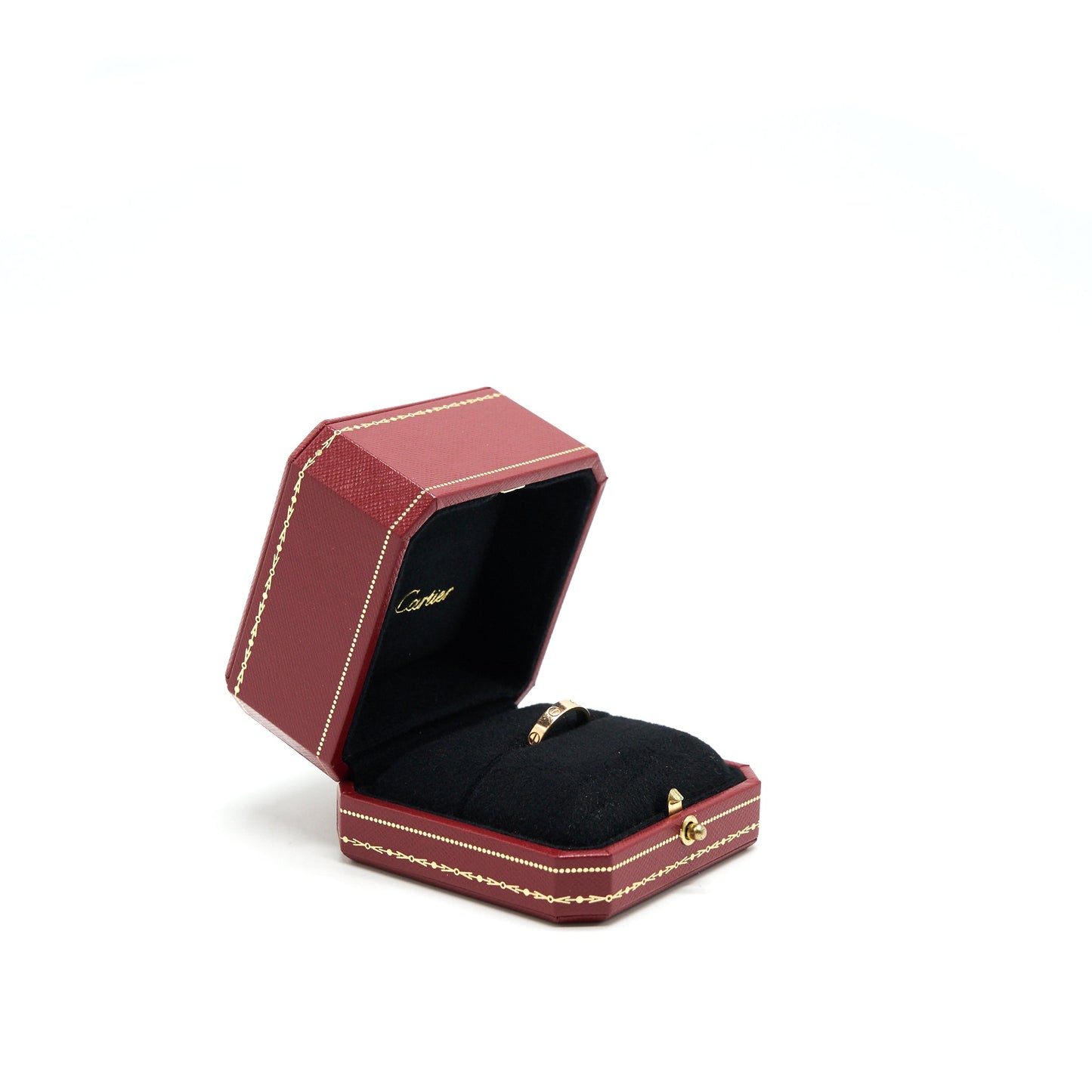 Cartier size 55 Rose Gold love ring