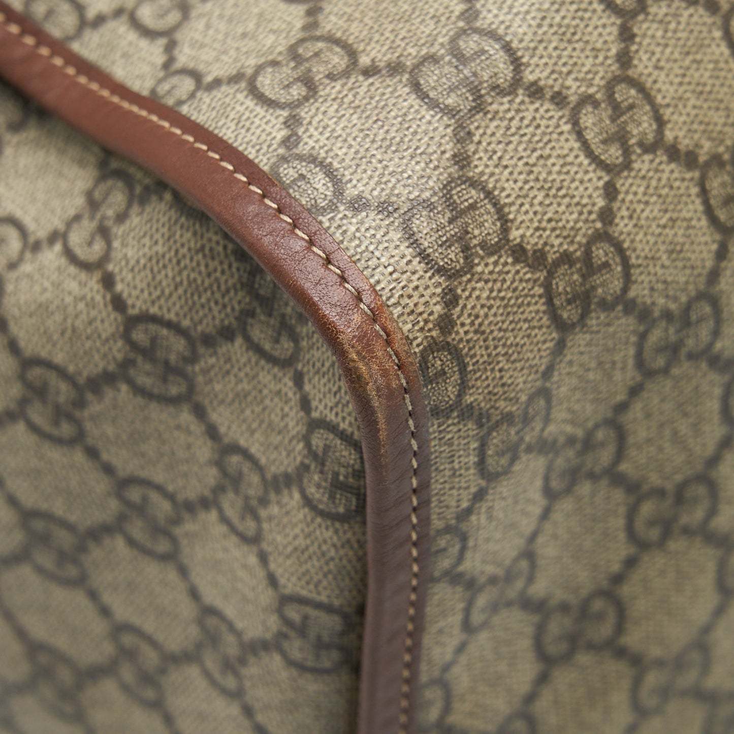 Gucci Tote Bag GG Supreme Beige/Multicolour GHW