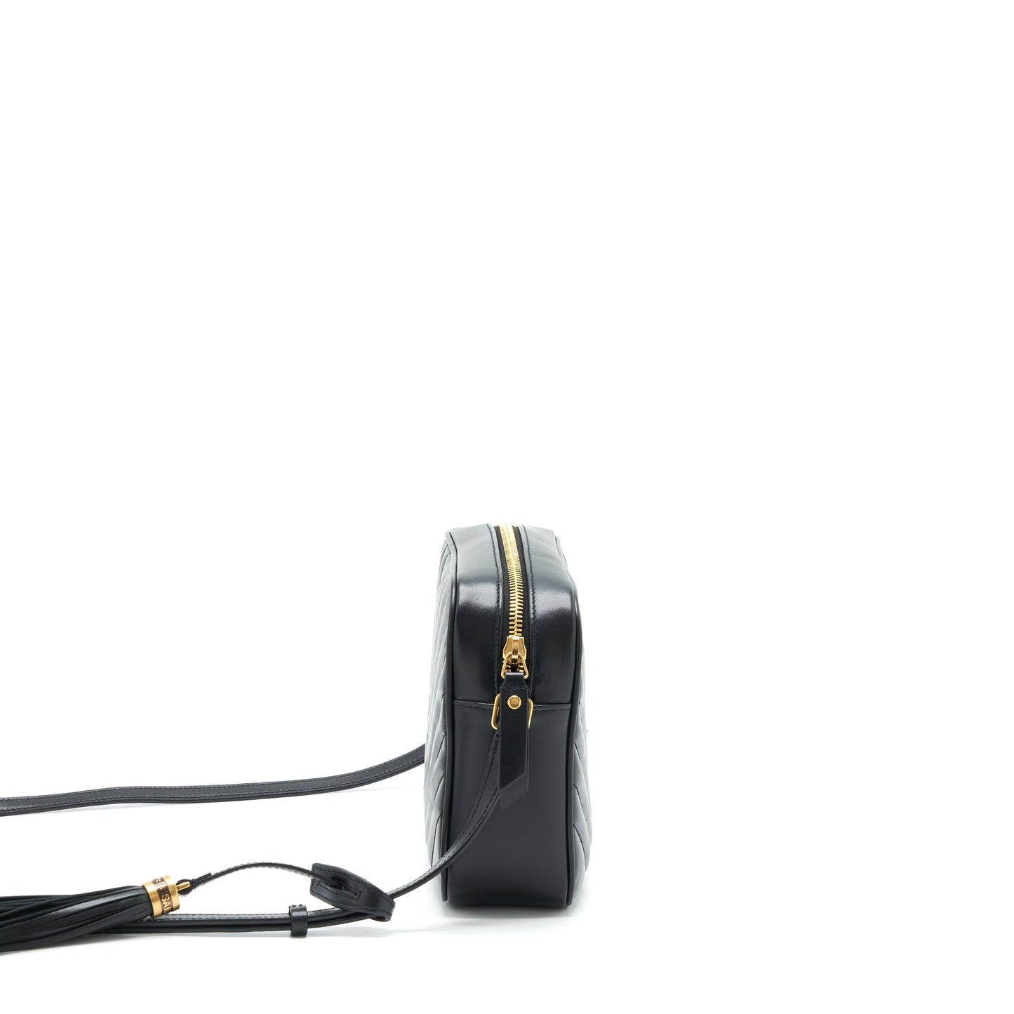 Saint Laurent/YSL Lou Camera Bag Calfskin Black GHW