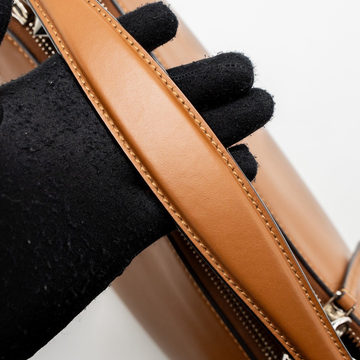 Fendi DotCom Bag Calfskin Brown SHW
