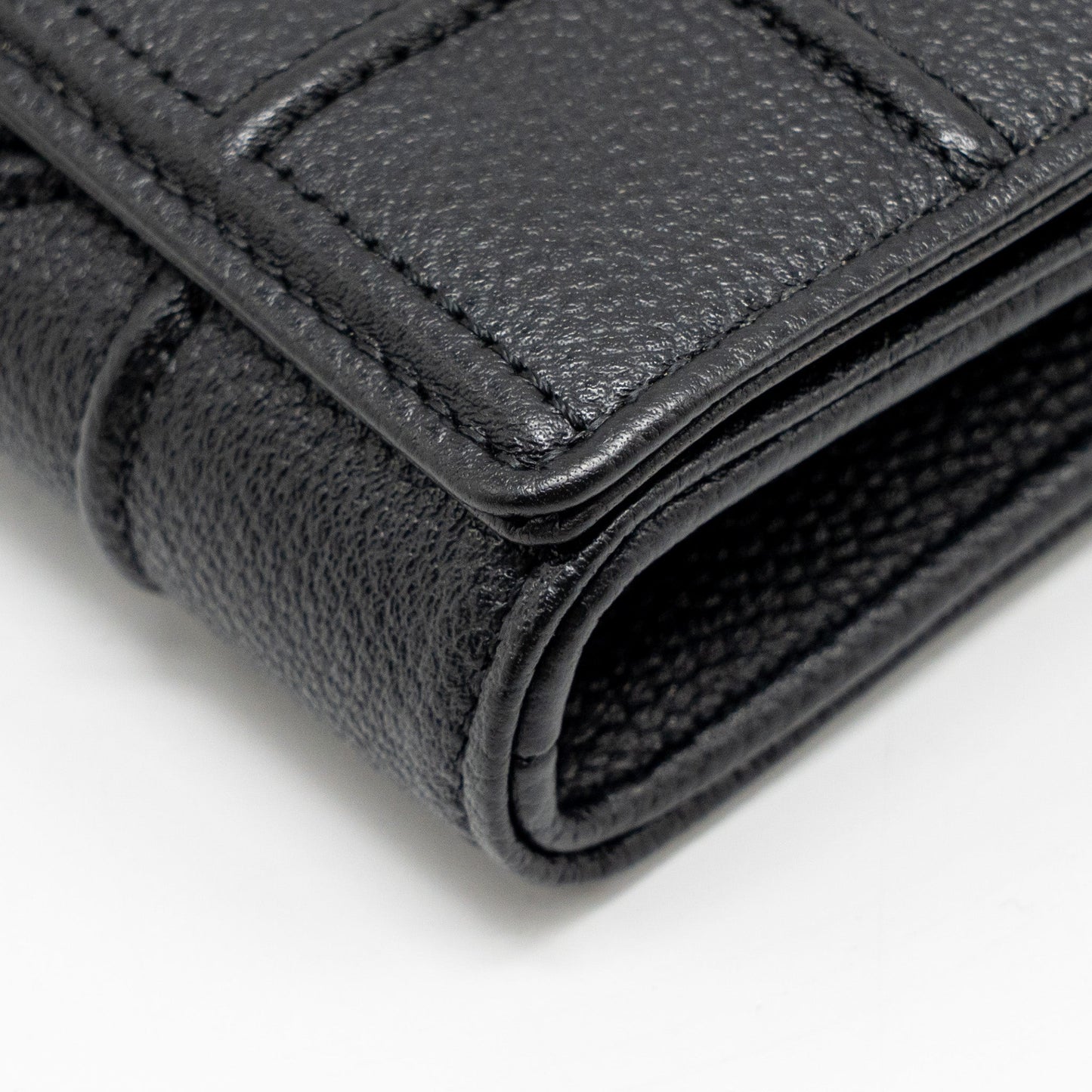 Dior Diorama wallet with Chain calfskin black GHW