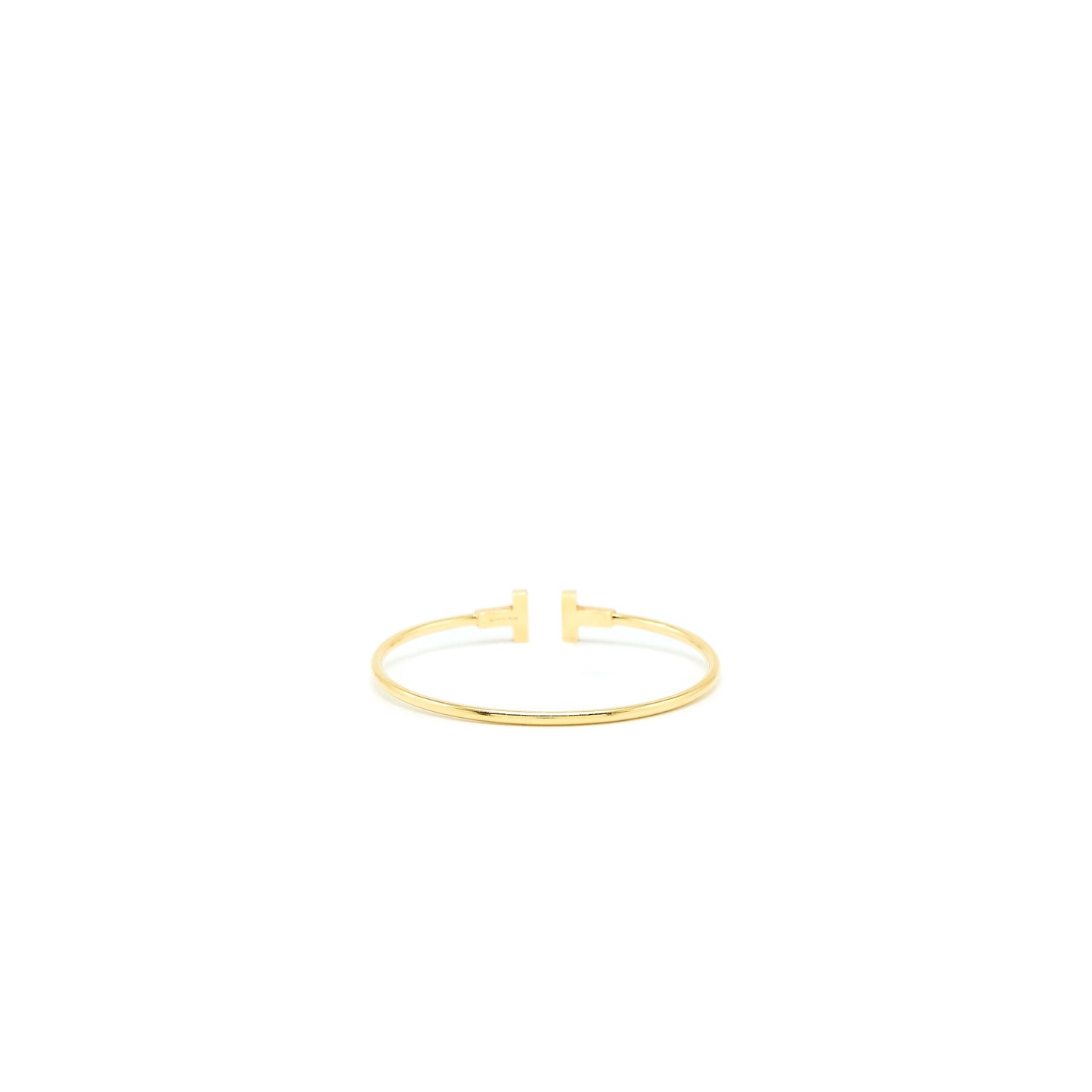 Tiffany Size Medium T Wire Bracelet Yellow Gold