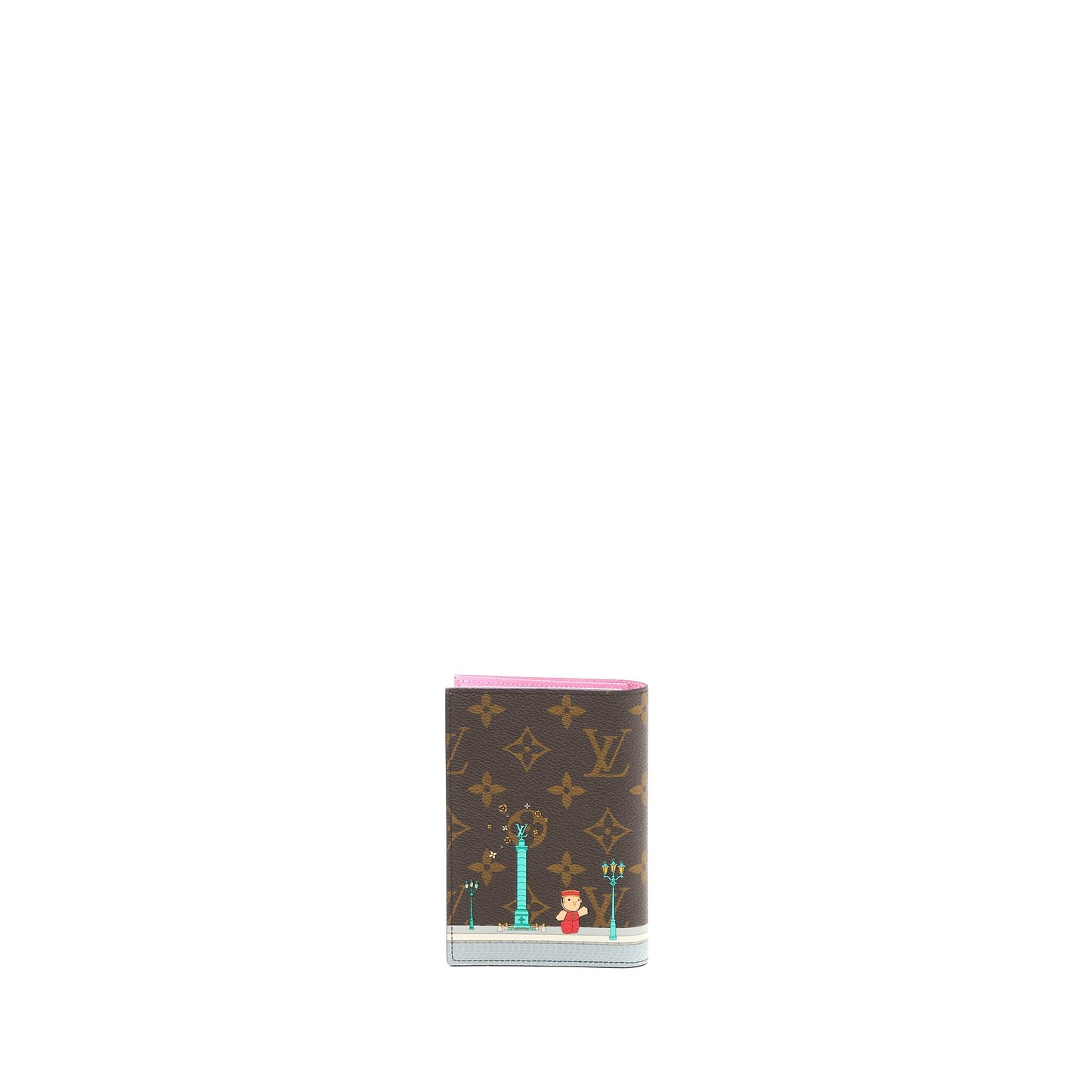 Louis Vuitton Vivienne Holidays Passport Cover Monogram Canvas (New Version)