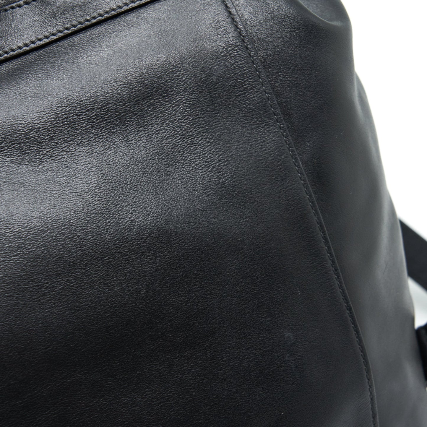 Prada Zainetto Backpack Soft Calfskin Black SHW