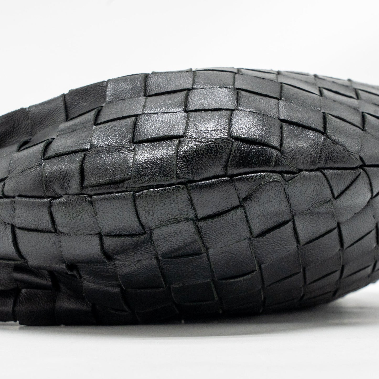 Bottega Veneta Mini Jodie Lambskin Black shw
