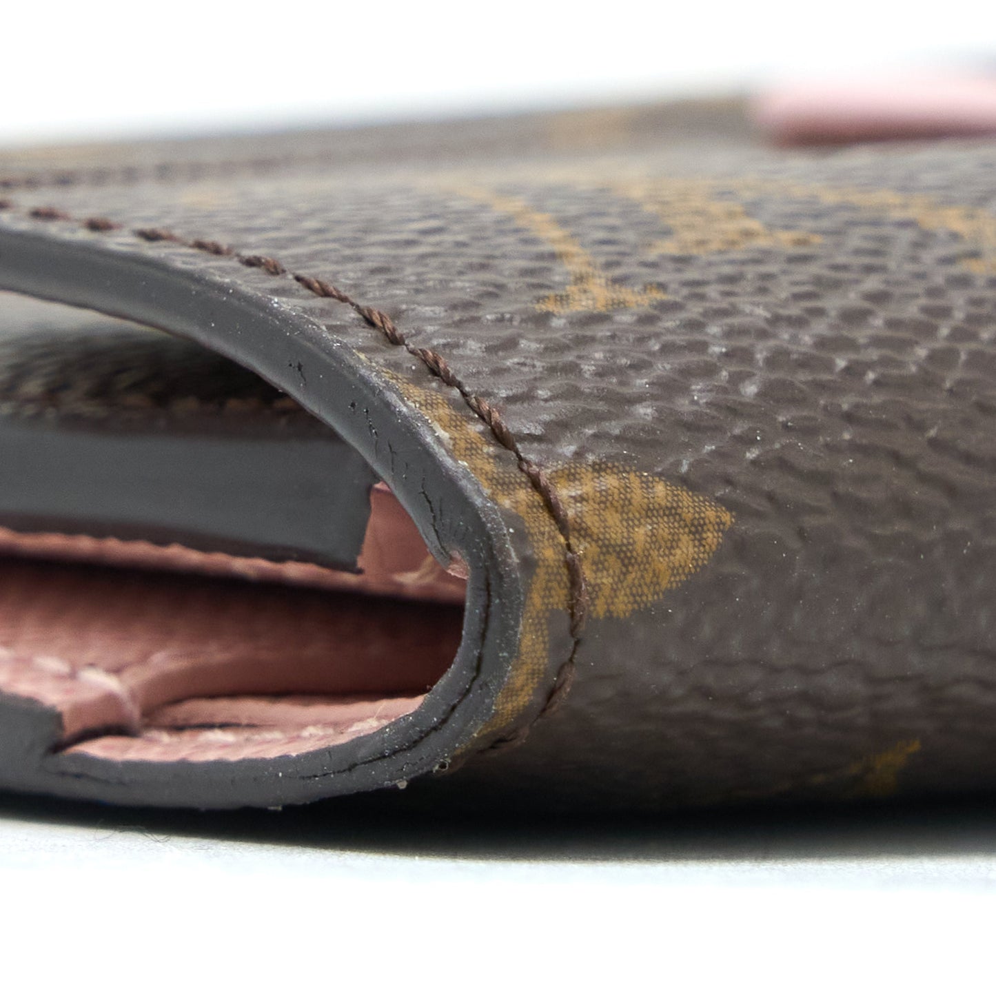 Louis Vuitton Victorine Wallet Monogram Canvas Rose Ballerine GHW