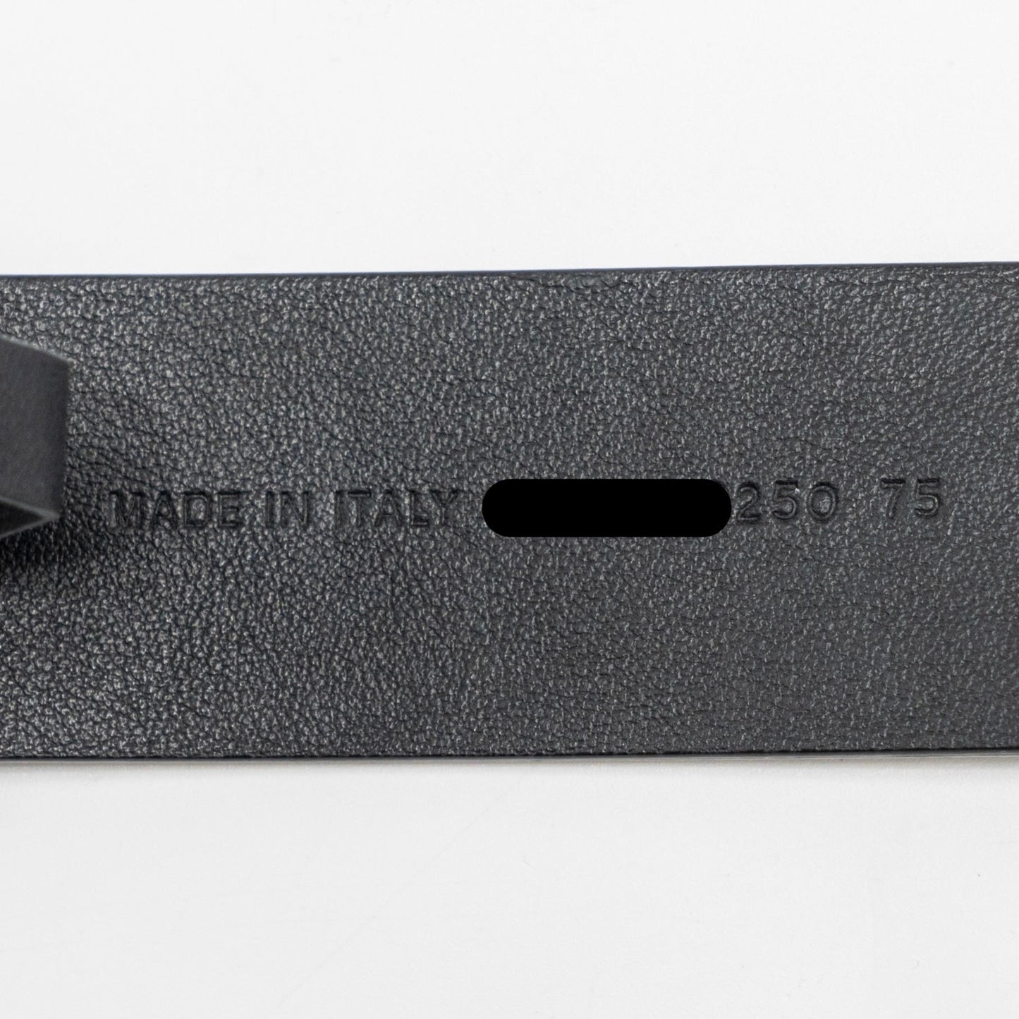 Dior size 75 30 Montaigne belt leather black GHW
