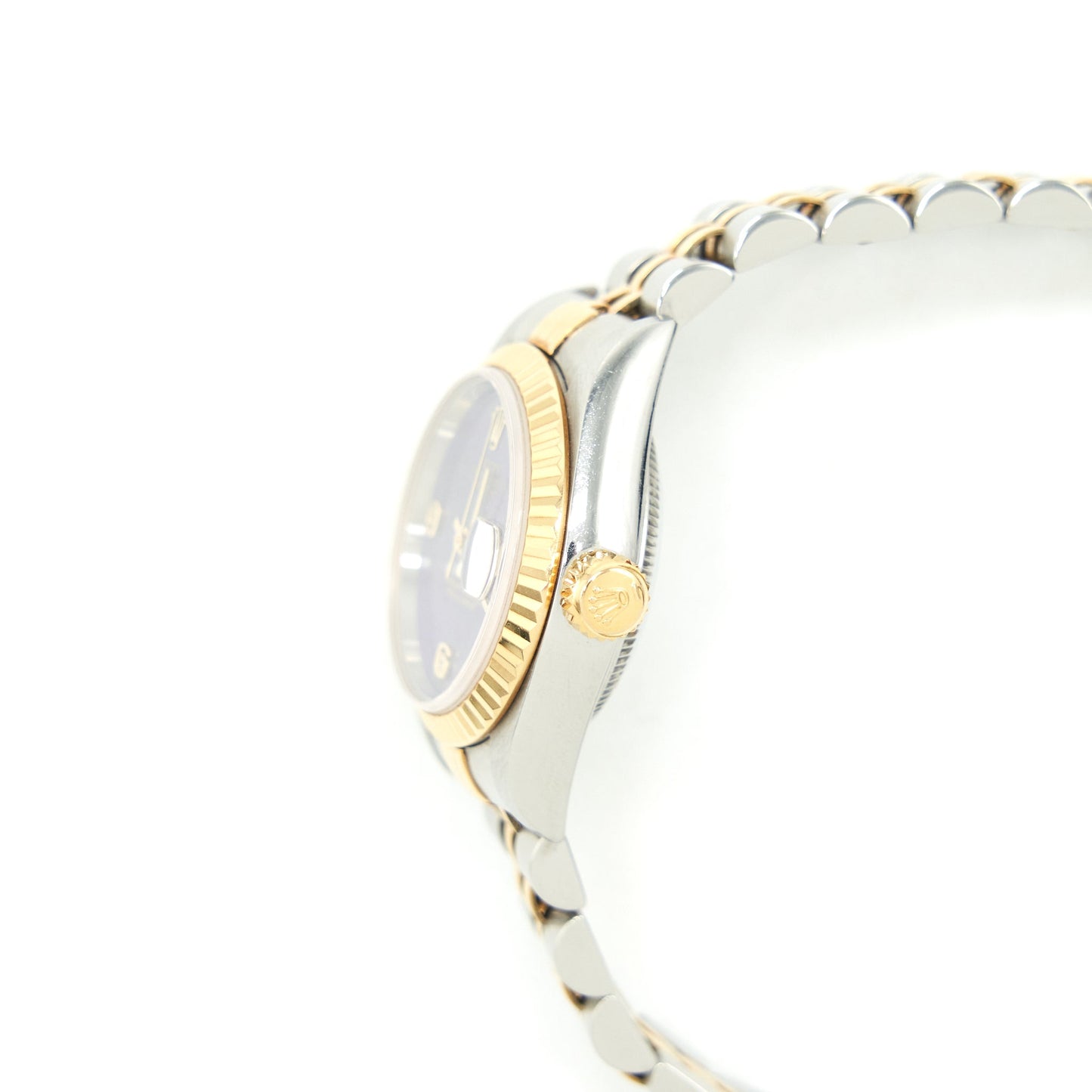 Rolex Datejust 79173 ladies watch Sodalite Dial 26mm Steel And Yellow Gold Year 2002