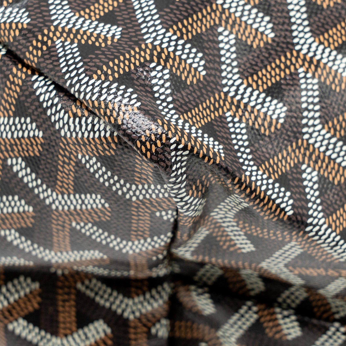 Goyard Saint Louis PM Tote Goyardine Canvas/Calfskin Black SHW