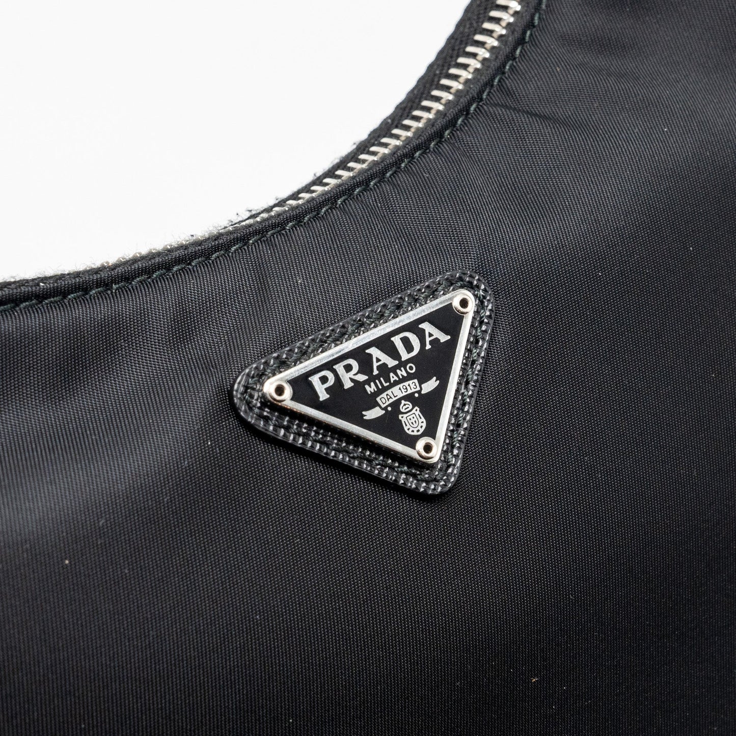 PRADA Re-Edition 2005 Nylon Bag Black SHW