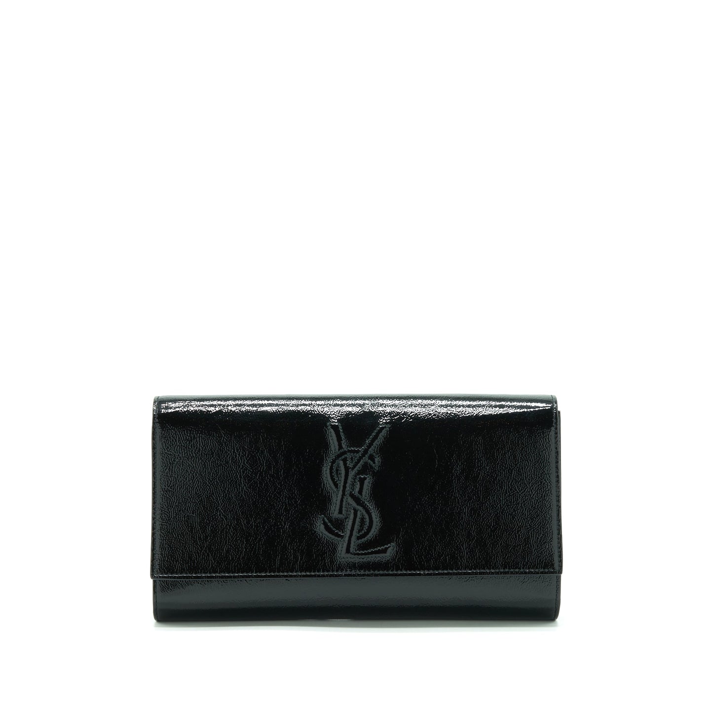 Saint Laurent / YSL Clutch Patent Black