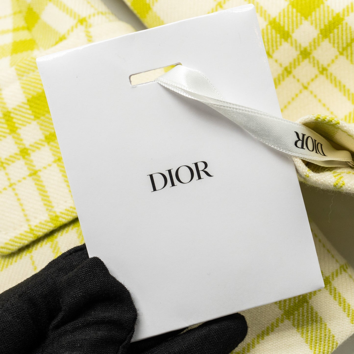 Luxury Dior Size 34 Pop Check Blazer Virgin Wool Light Green/White