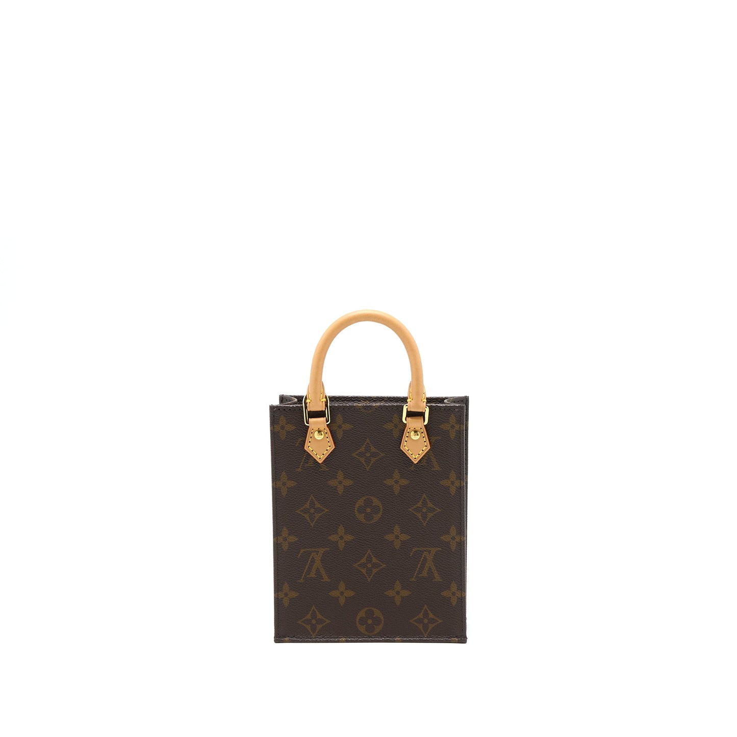 Louis Vuitton Petit Sac Plat Monogram Canvas GHW (New Version)
