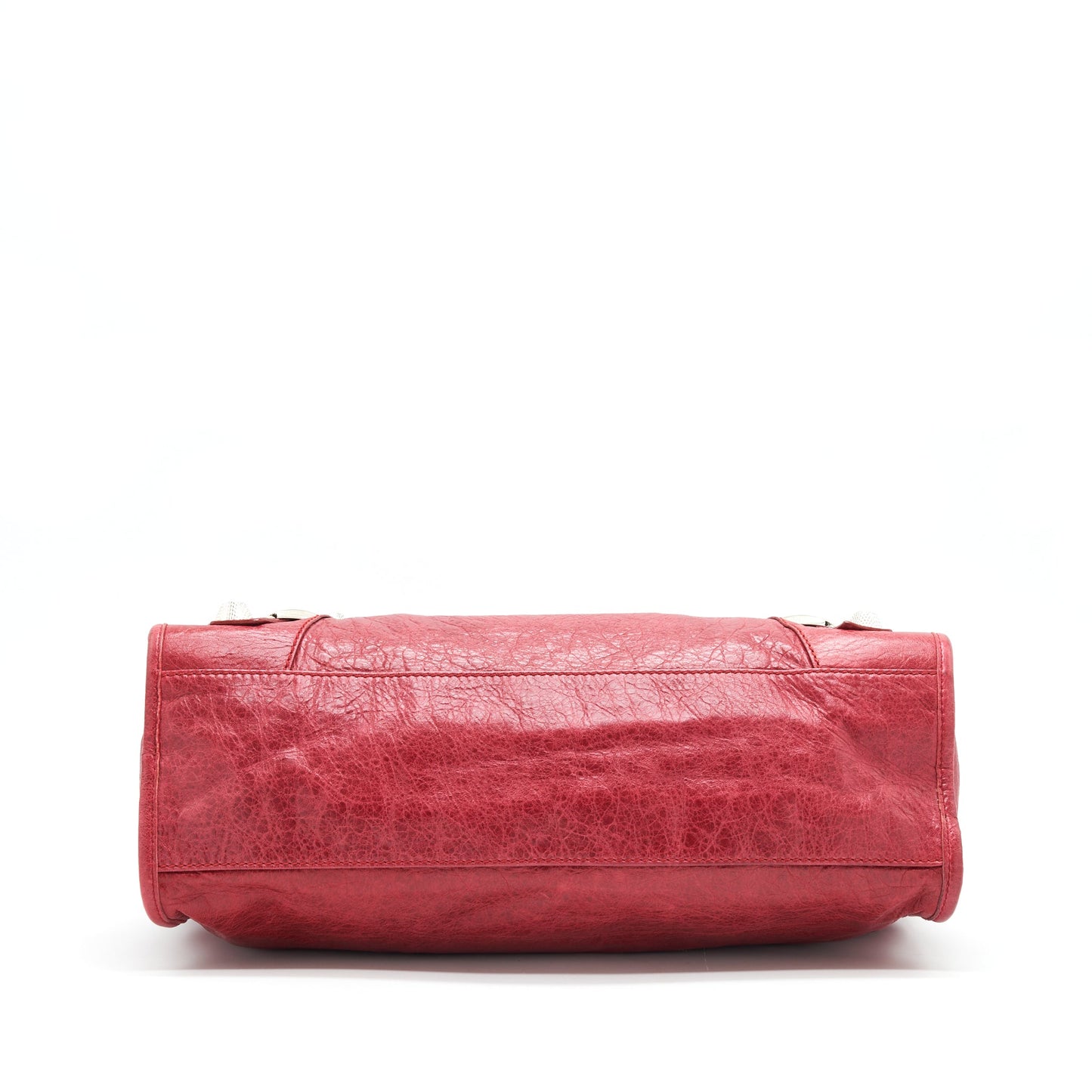 BALENCIAGA GIANT CITY BAG RED SHW