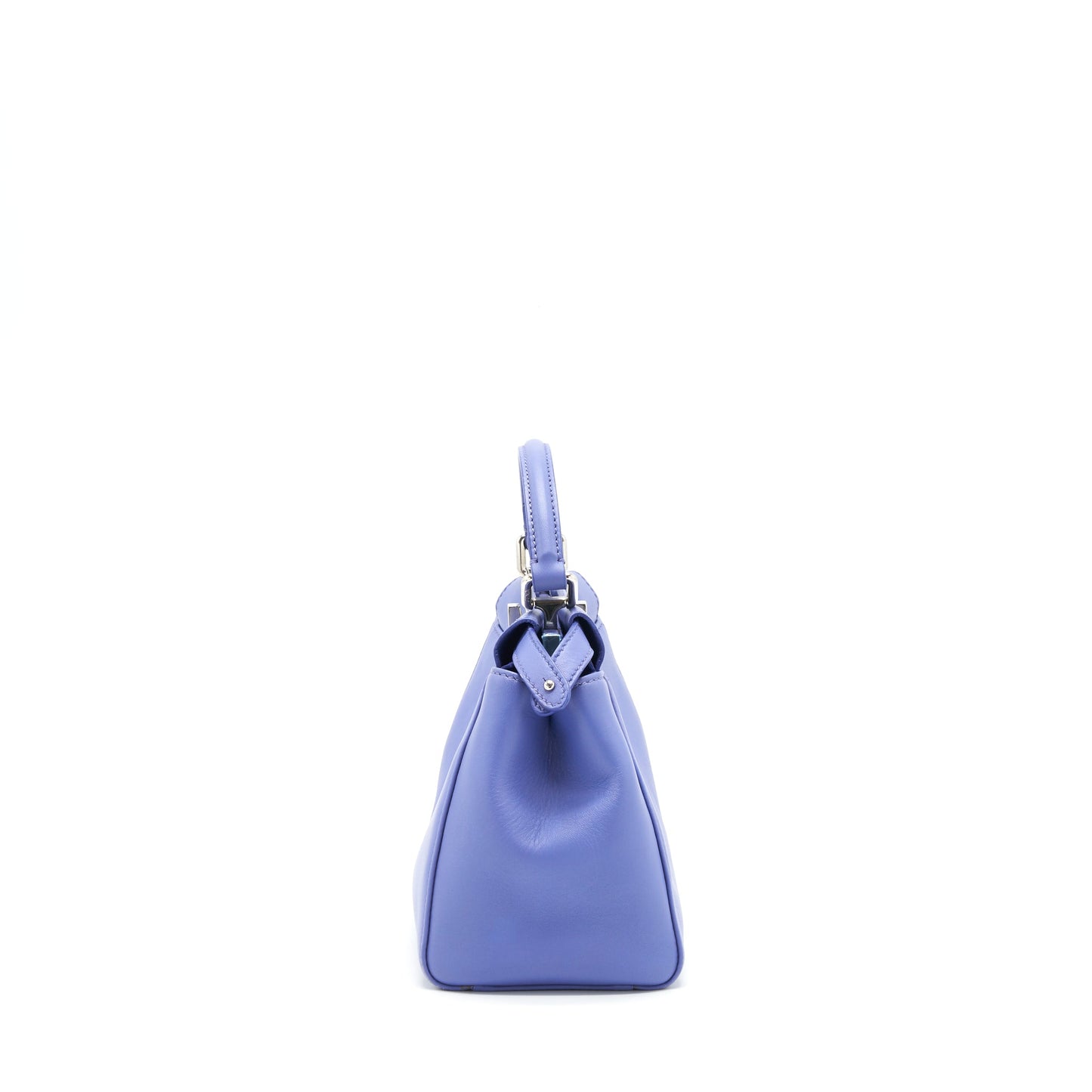 Fendi Small Peekaboo Lambskin Purple SHW