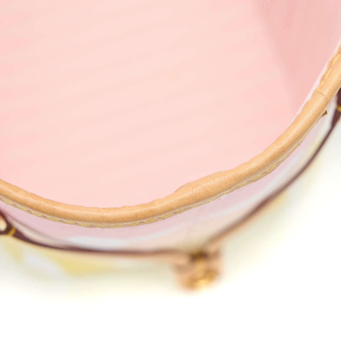 Louis Vuitton Neverfull MM By The Pool Ombré Rose GHW