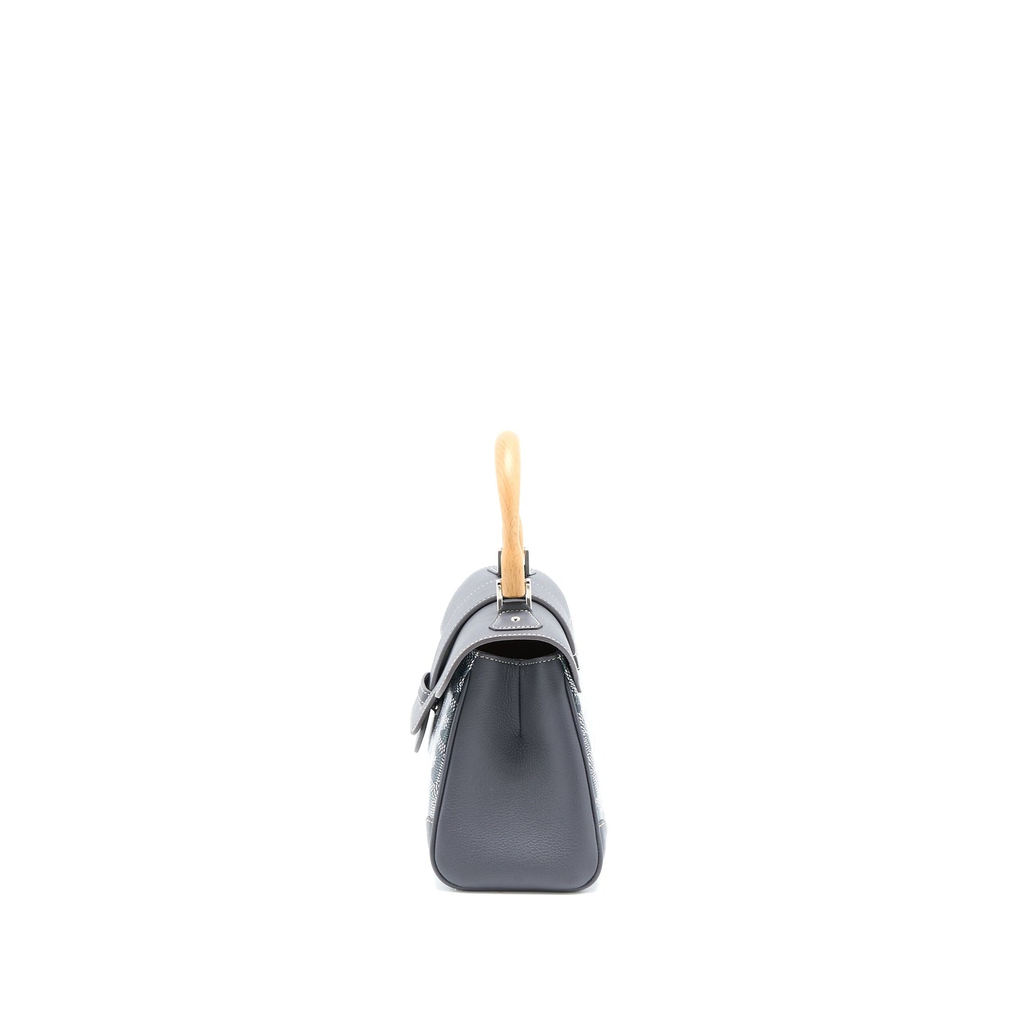 Goyard Mini Saigon Goyardine Canvas Grey SHW