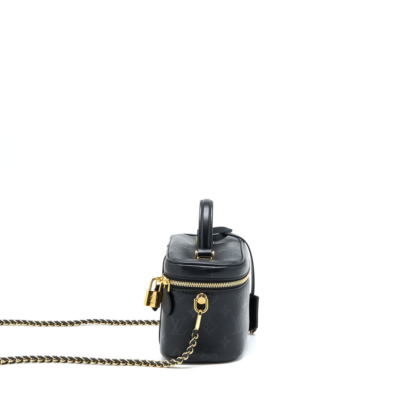 Louis Vuitton Vanity PM Monogram Lambskin Black GHW
