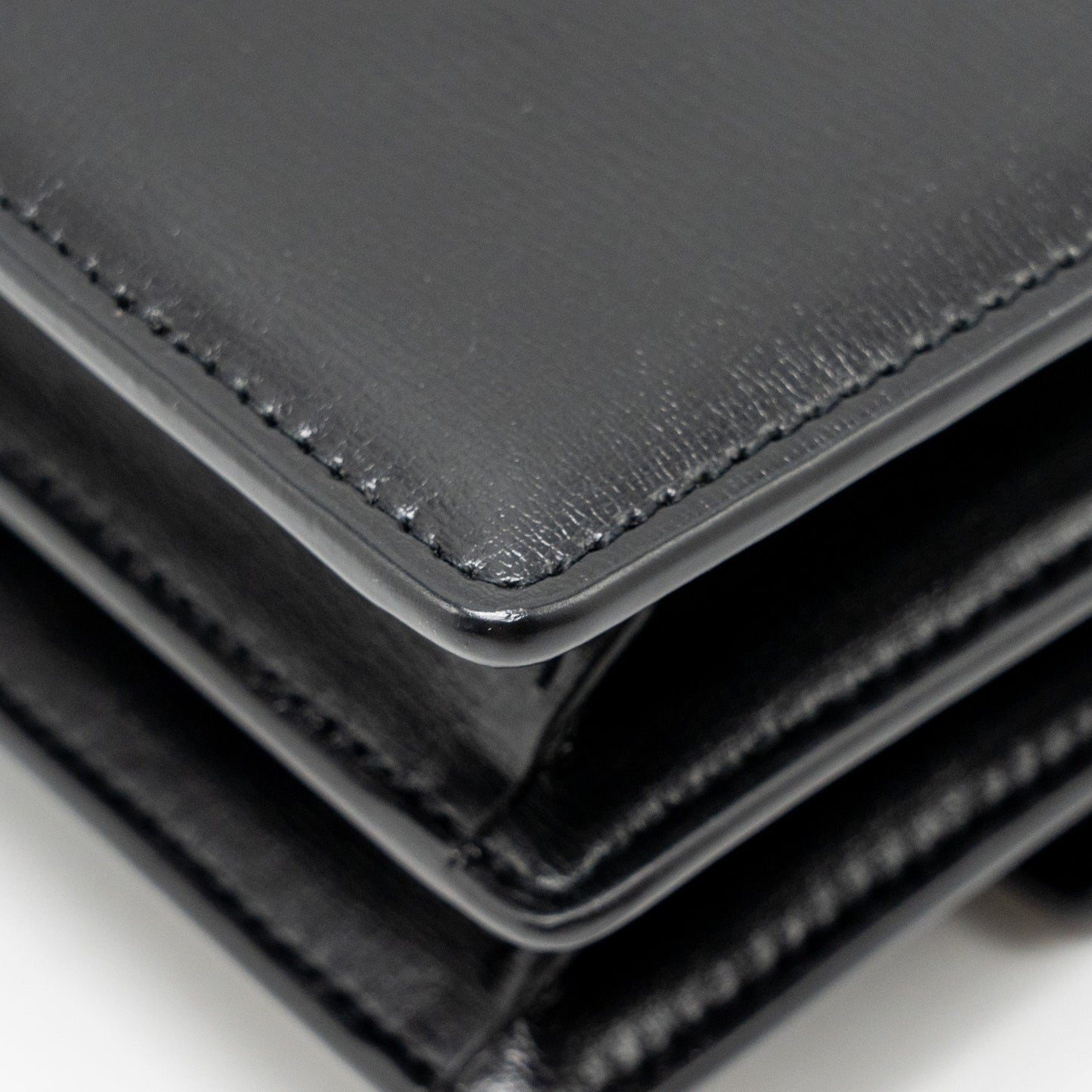Saint Laurent / YSL Medium Sunset Bag Black Calfskin Black Hardware