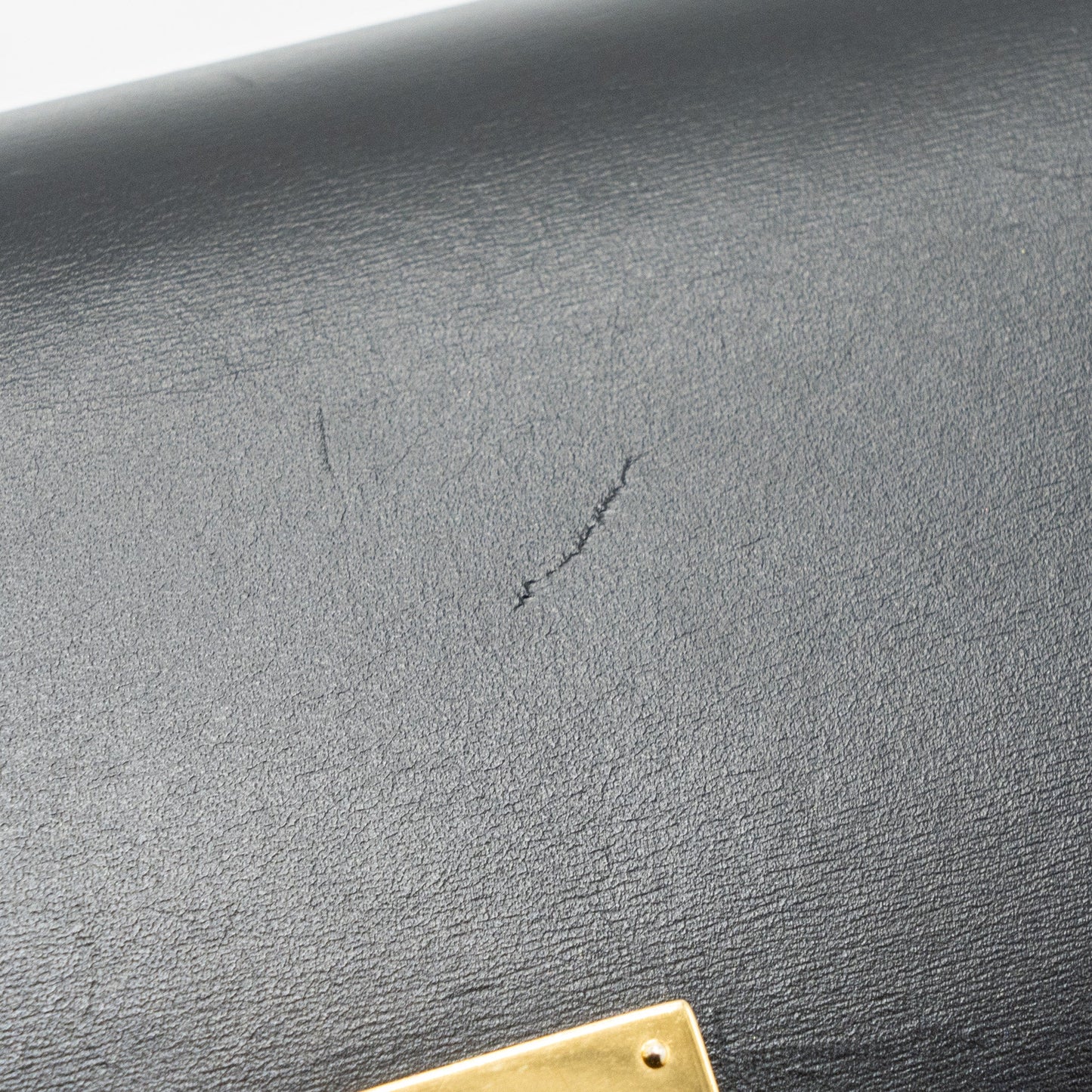 Celine medium classic box bag calfskin black GHW